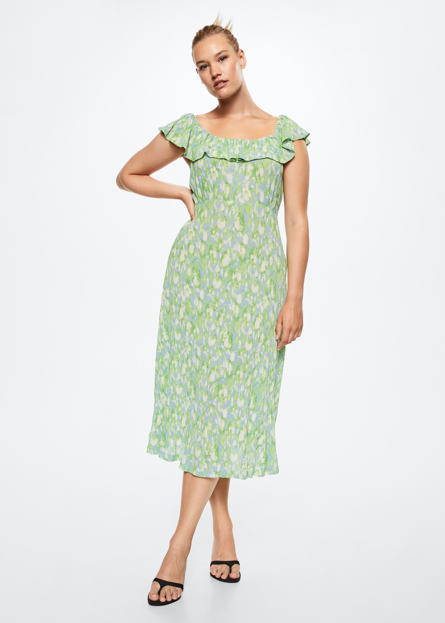 Kleid mit floralem Dessin - Detail des Artikels 3