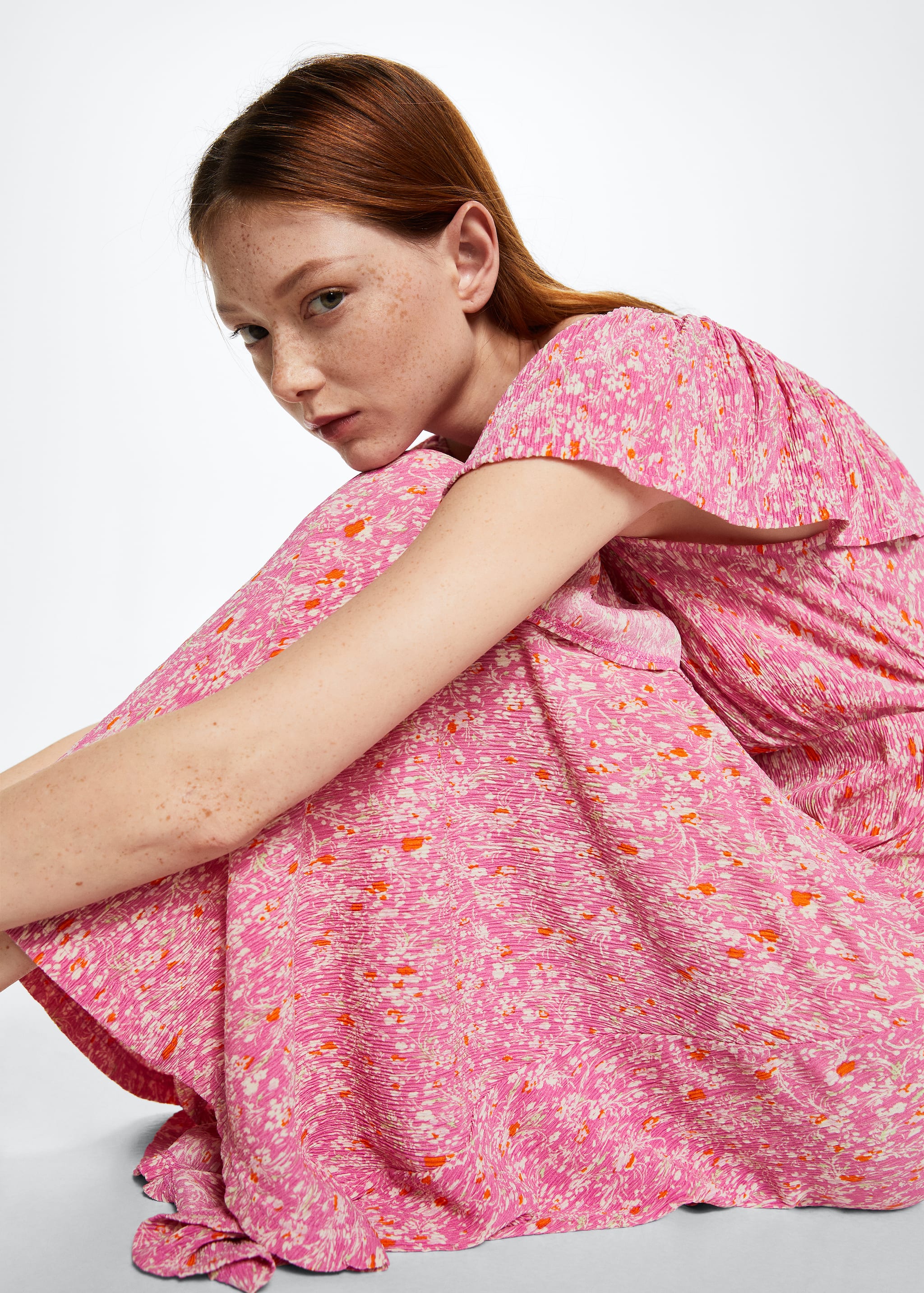 Floral print dress - Details of the article 2