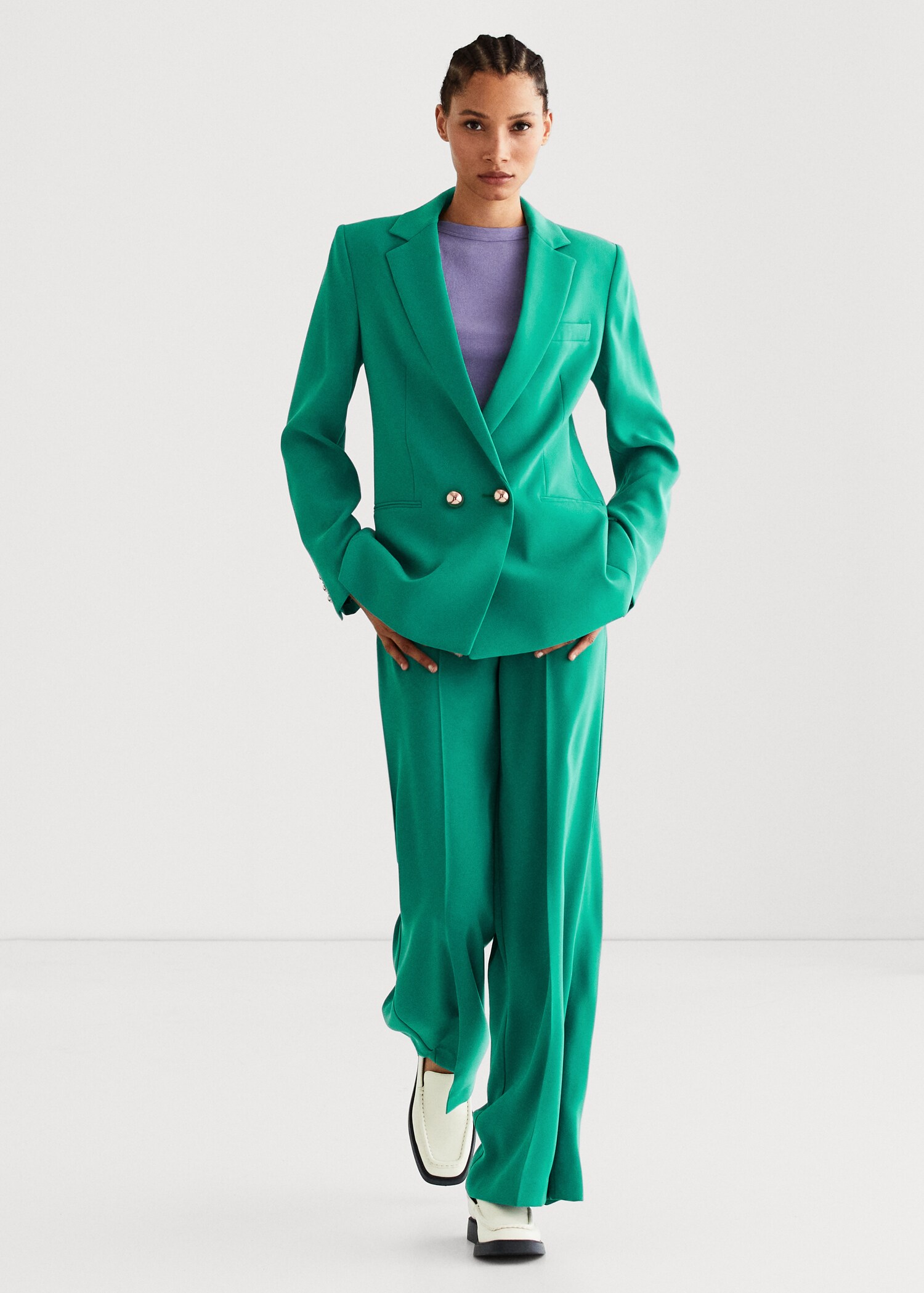 High-waist palazzo pants - Details of the article 6