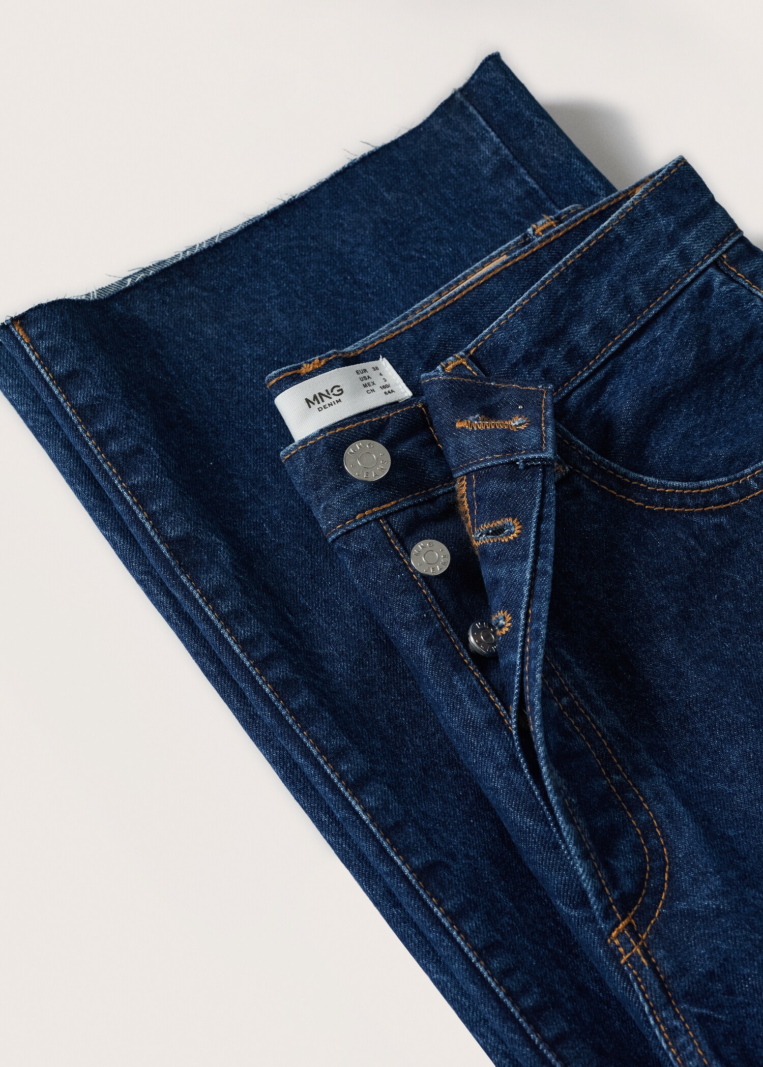 Jeans wideleg tiro alto - Detalle del artículo 8