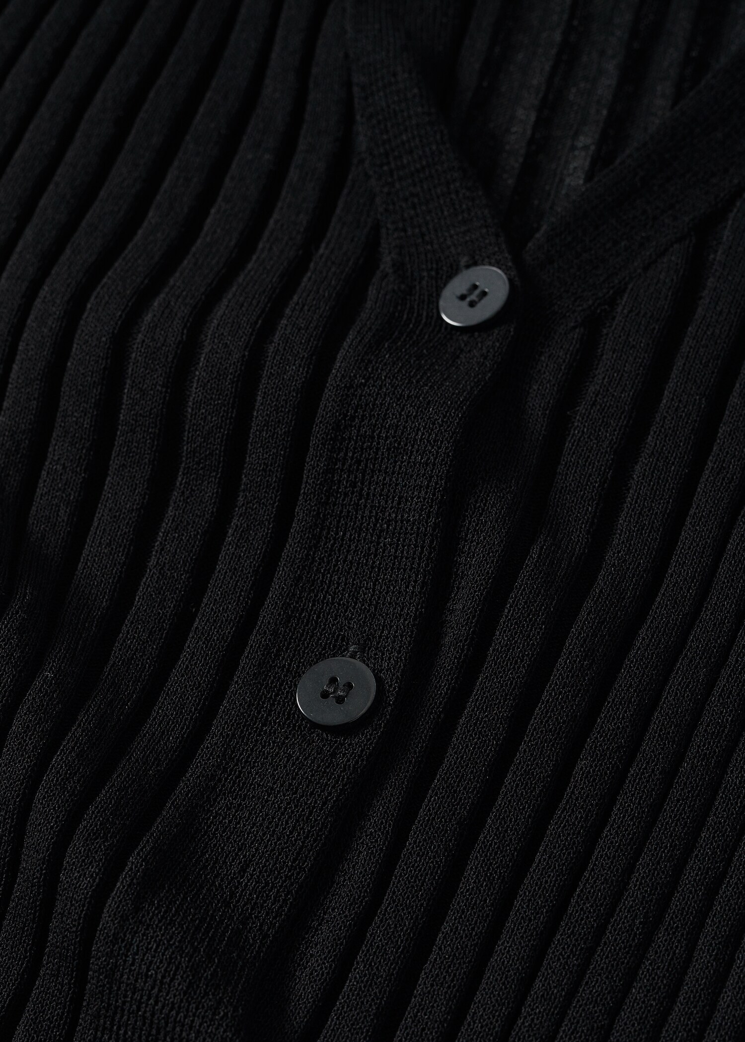Langer Cardigan mit Rippstruktur - Detail des Artikels 8