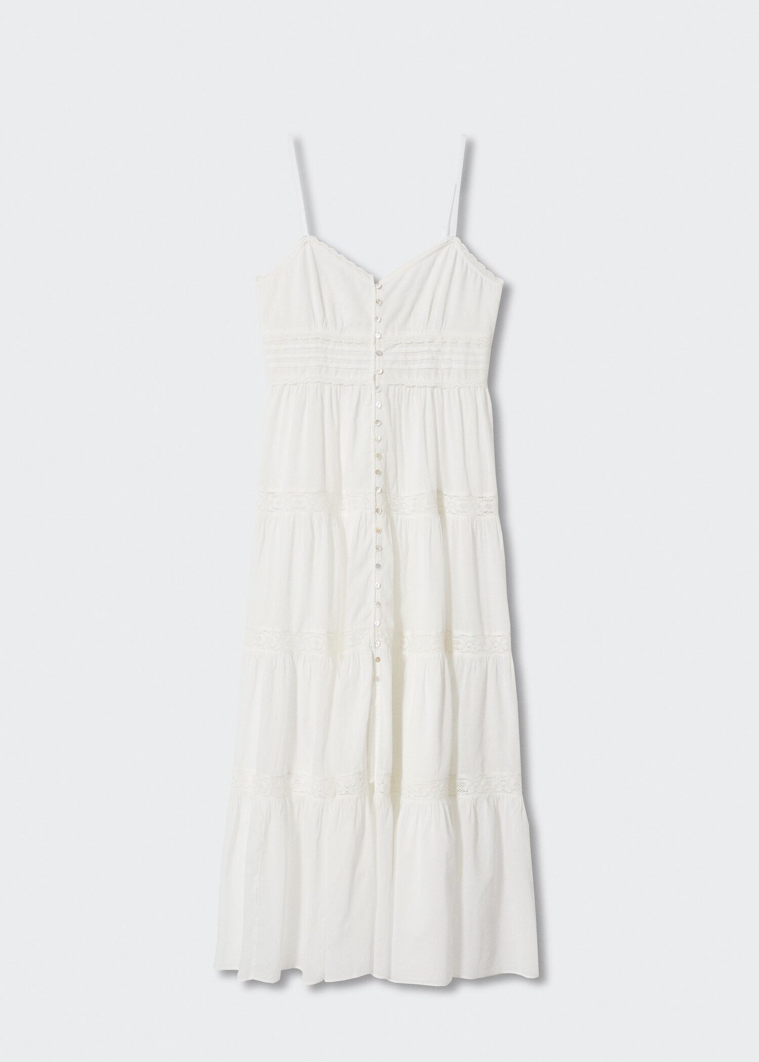 Vestido algodón volantes - Artículo sin modelo
