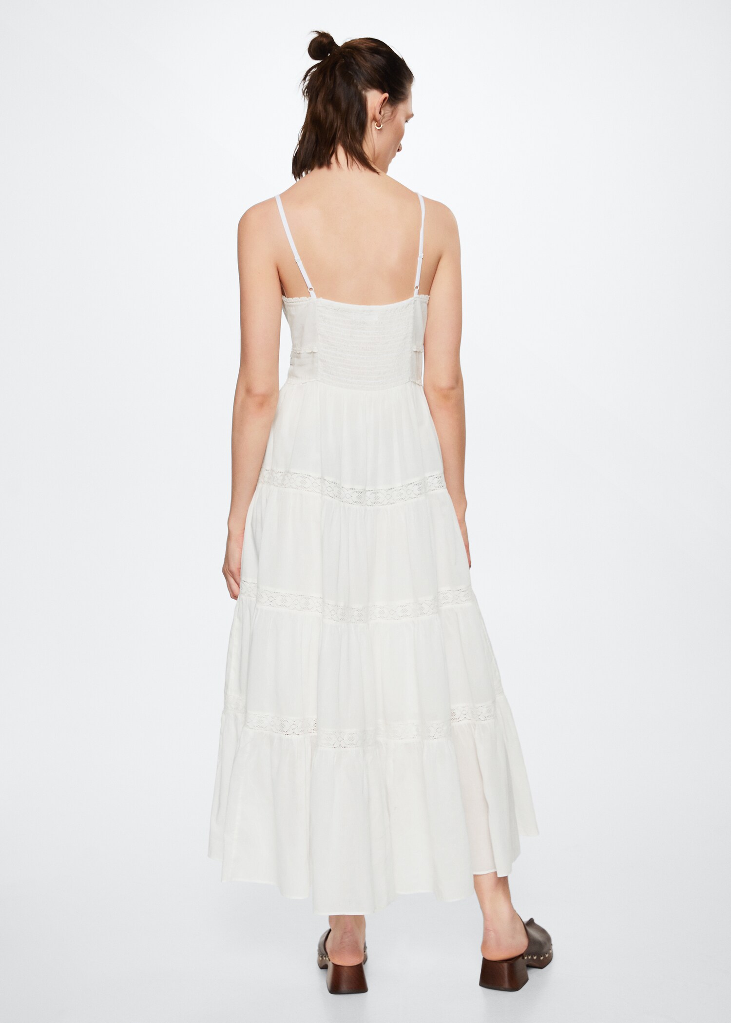 Vestido algodón volantes - Reverso del artículo
