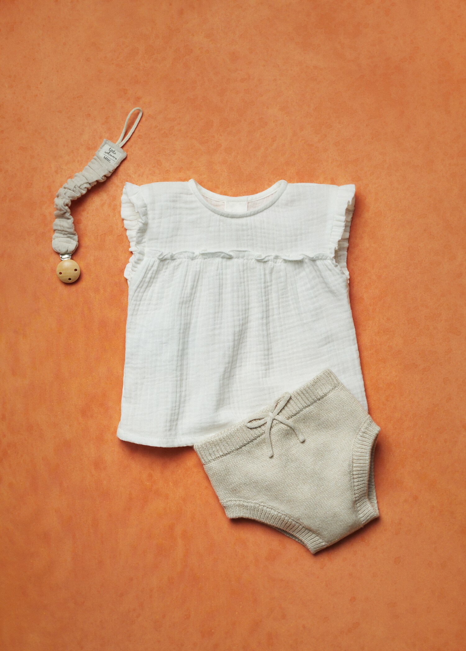 Gestrickte Baumwollshorts - Detail des Artikels 5