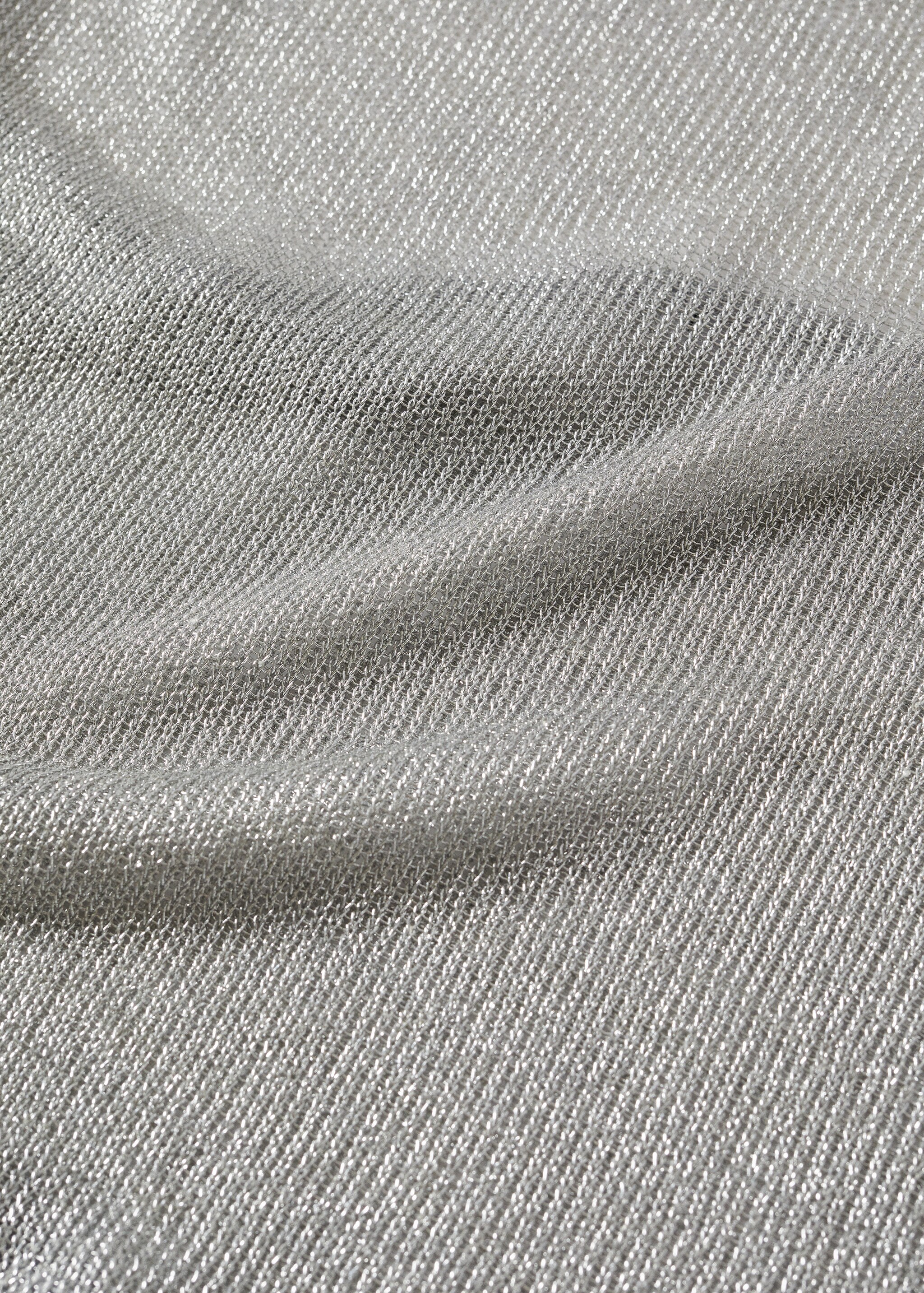 Knit semi-transparent top - Details of the article 8