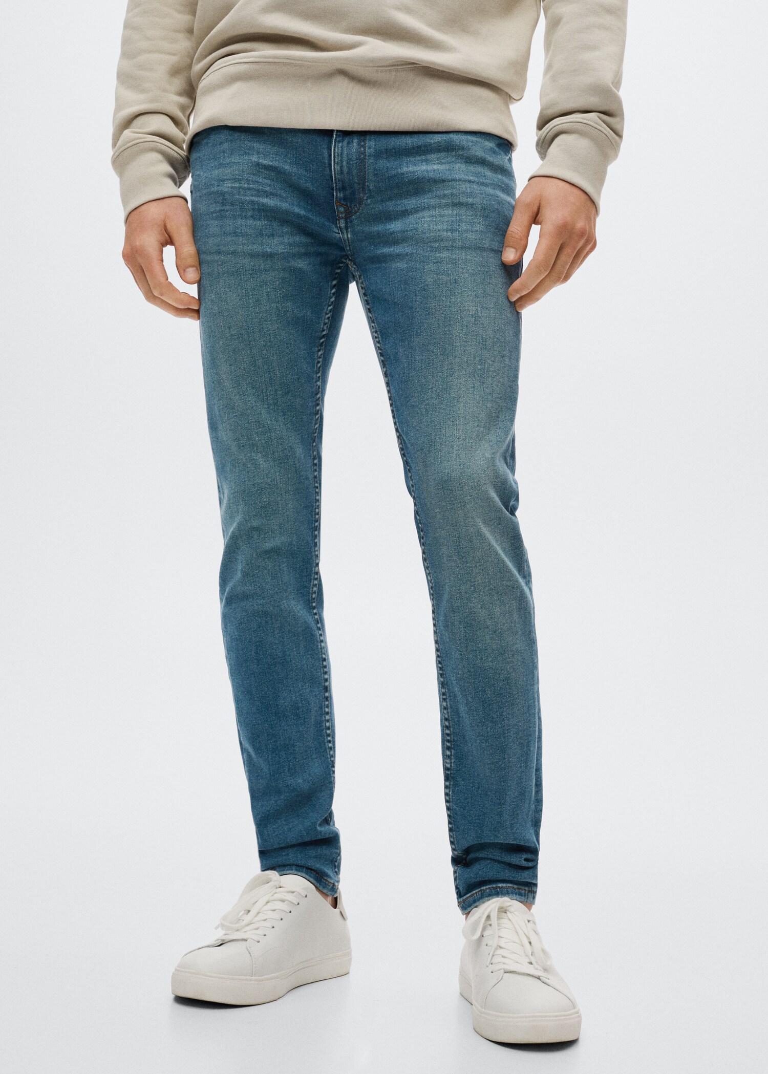 Jude skinny-fit jeans - Medium plane