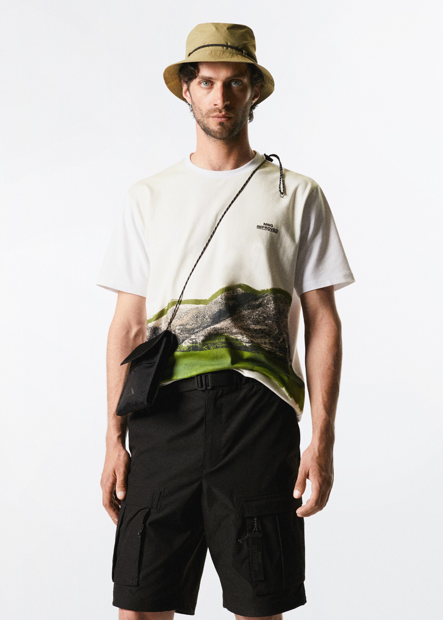 Waterproof shoulder bag - Medium plane