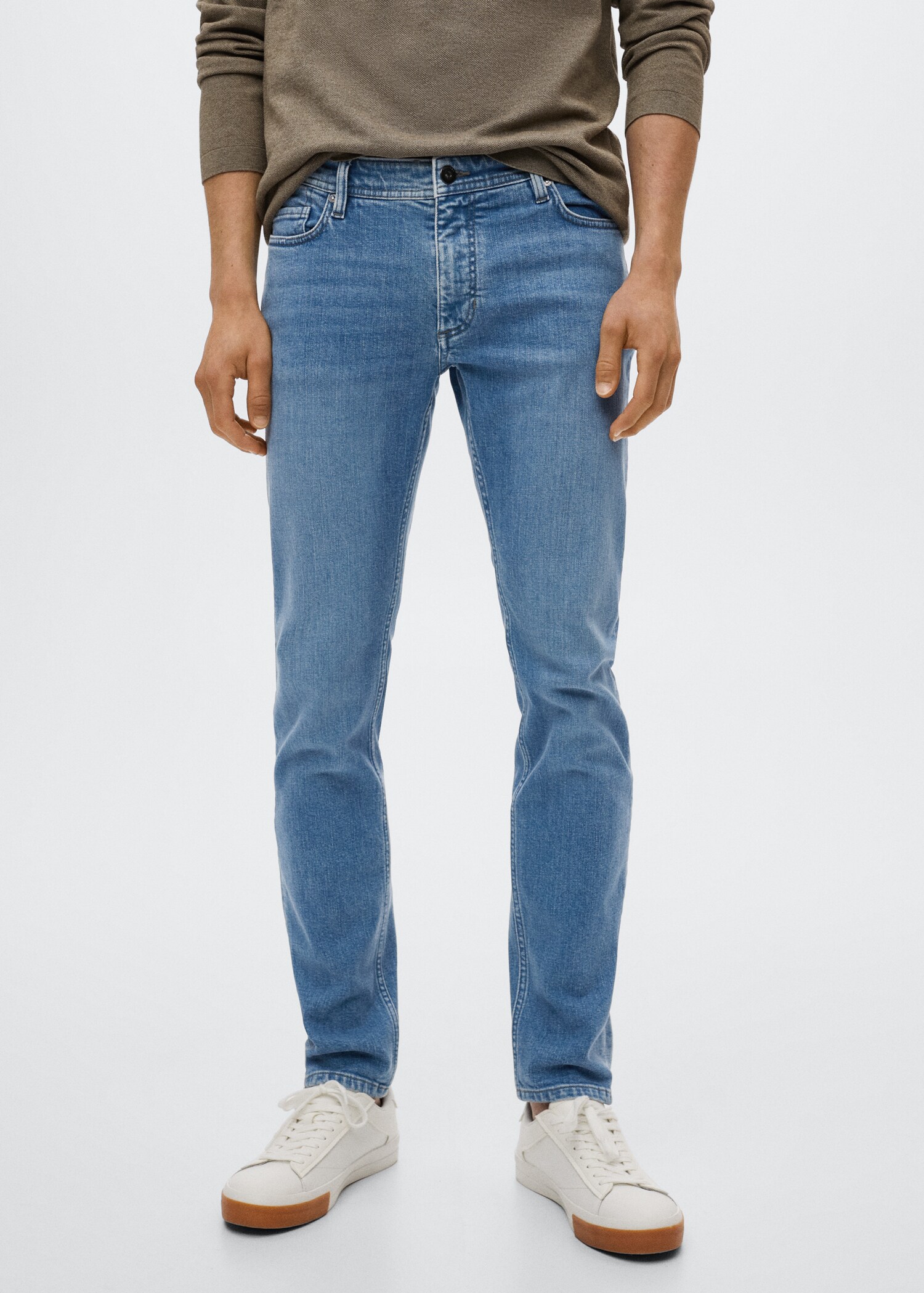 Jan slim-fit jeans - Medium plane