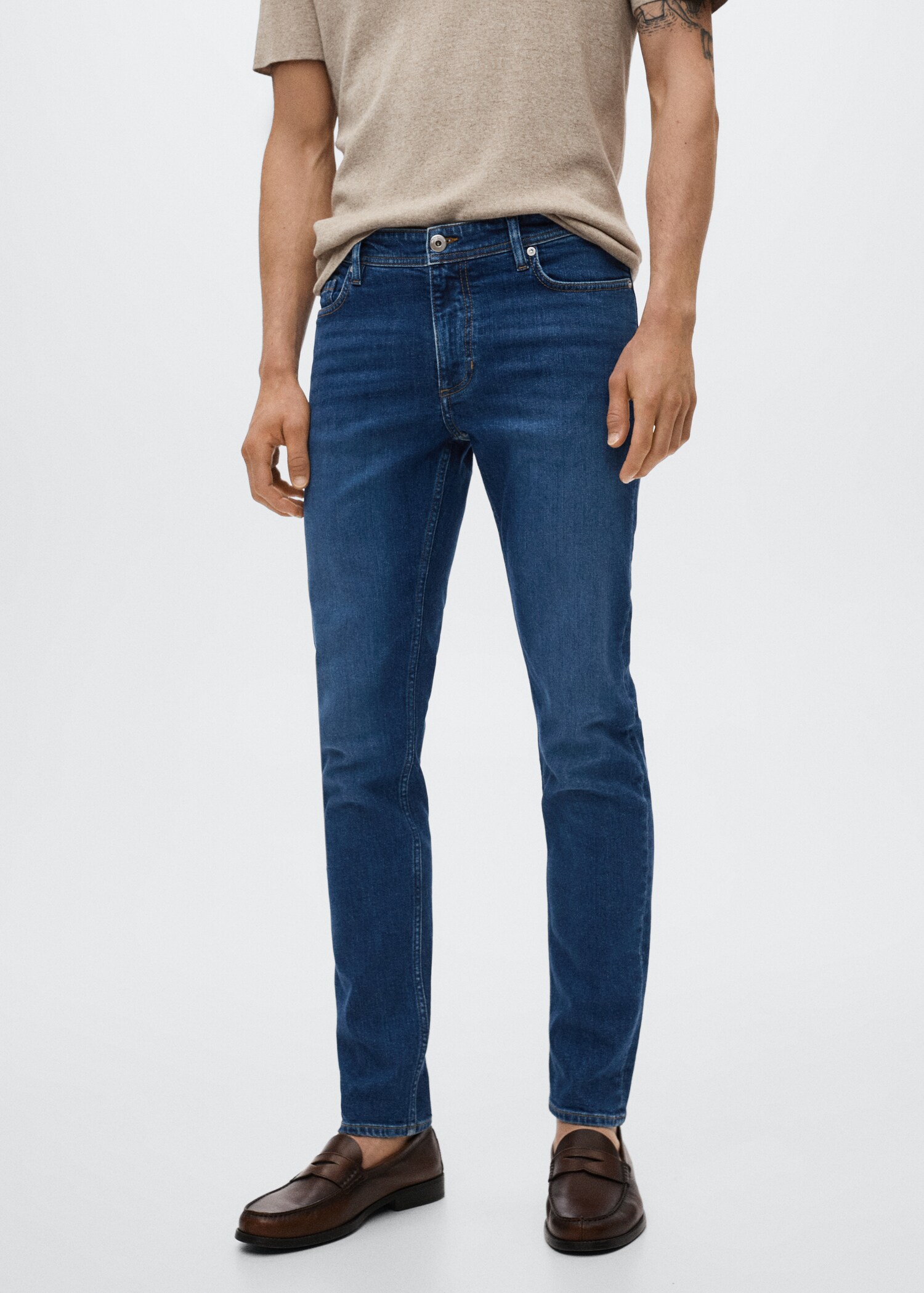 Jeans Jan slim fit  - Plano medio