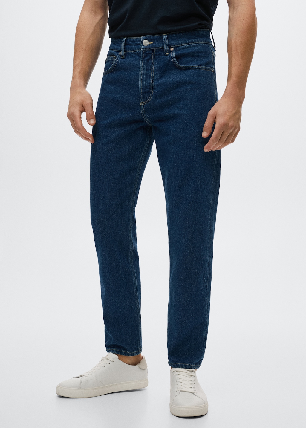 Jean Ben tapered cropped Homme MANGO OUTLET France metropolitaine