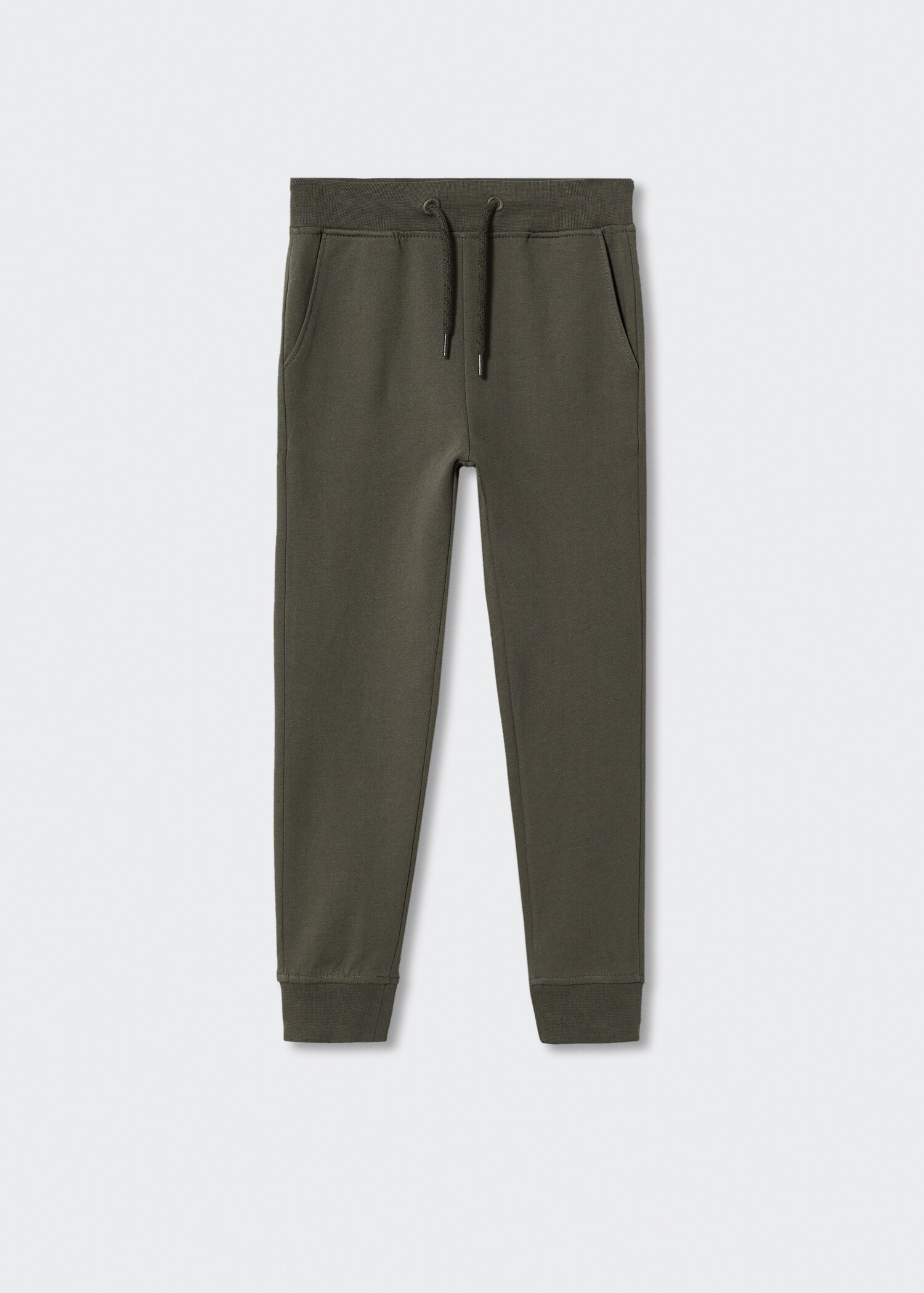 Cotton jogger-style trousers - Article without model