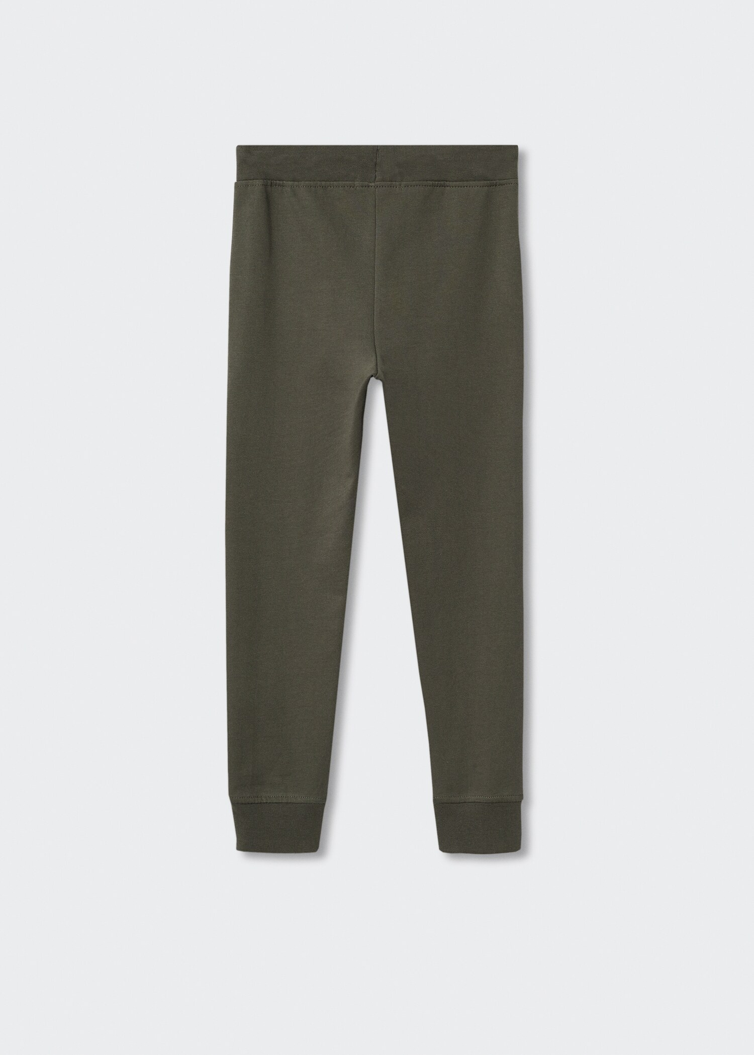 Cotton jogger-style trousers - Reverse of the article