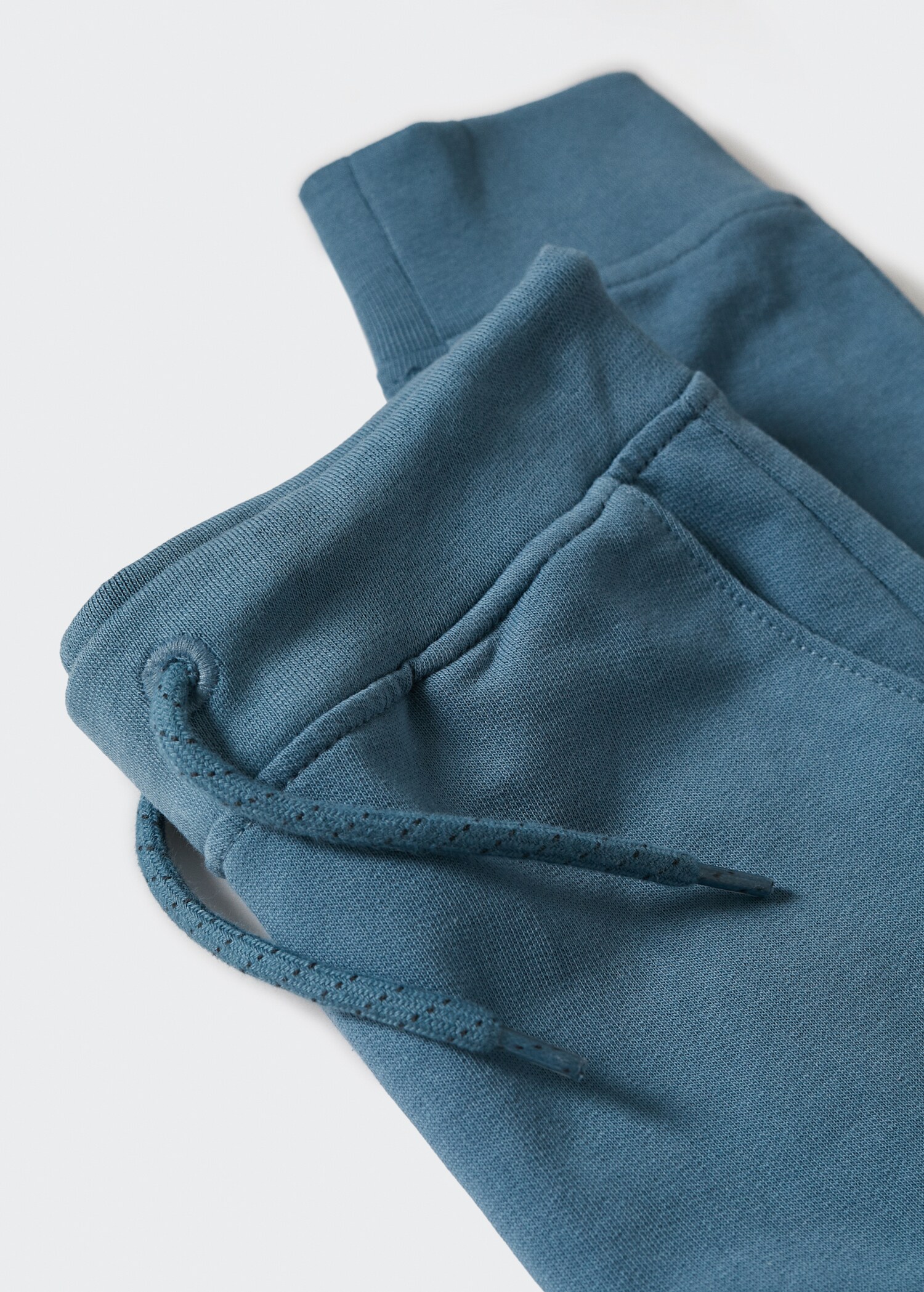 Cotton jogger-style trousers - Details of the article 8