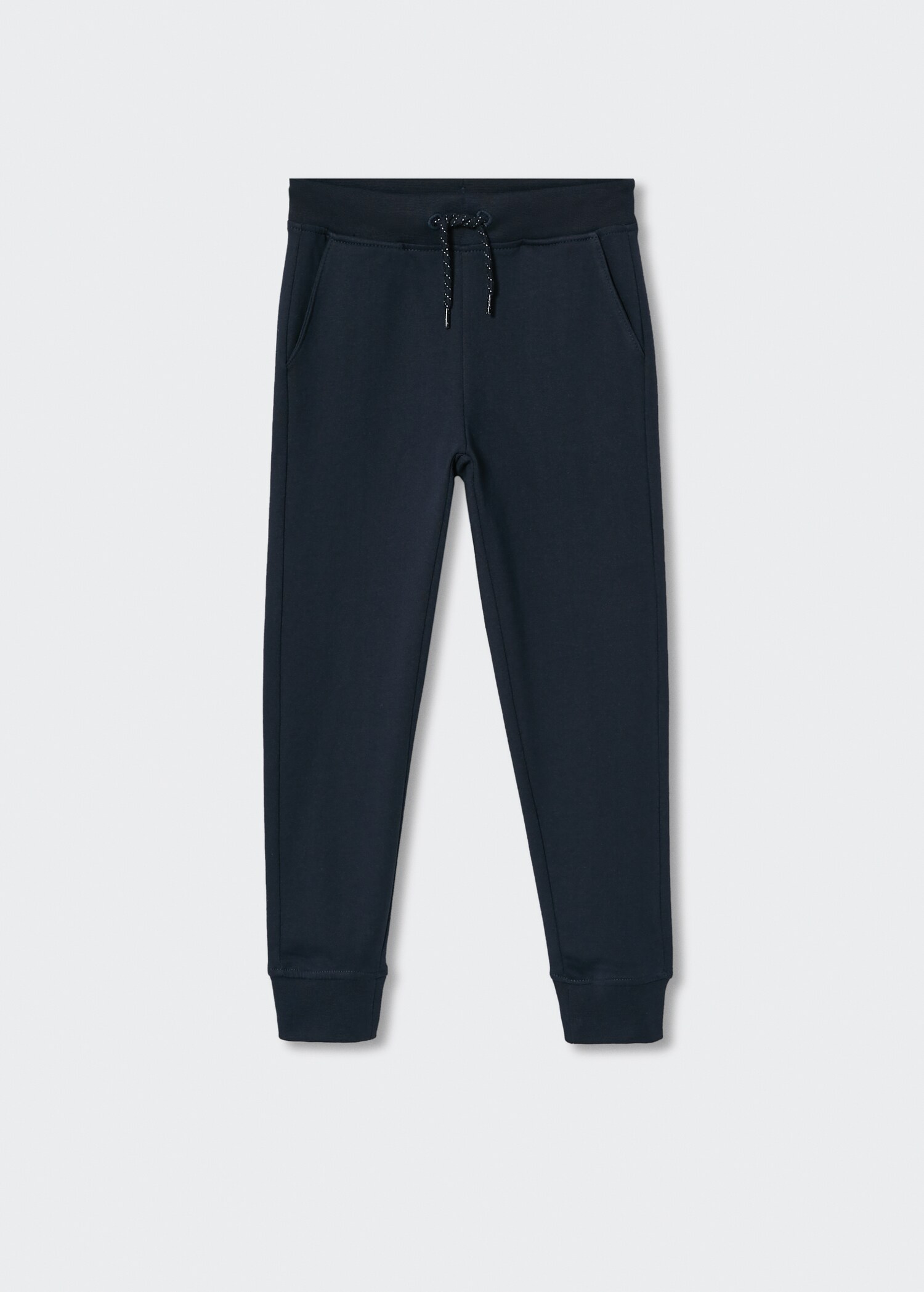 Cotton jogger-style trousers - Article without model
