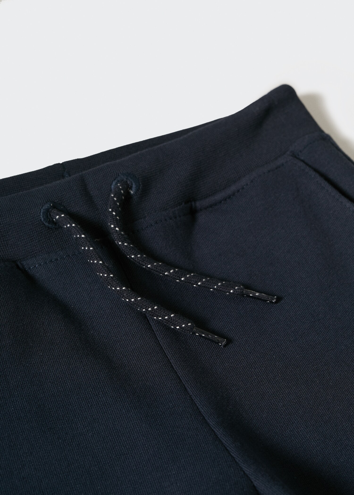 Cotton jogger-style trousers - Details of the article 8