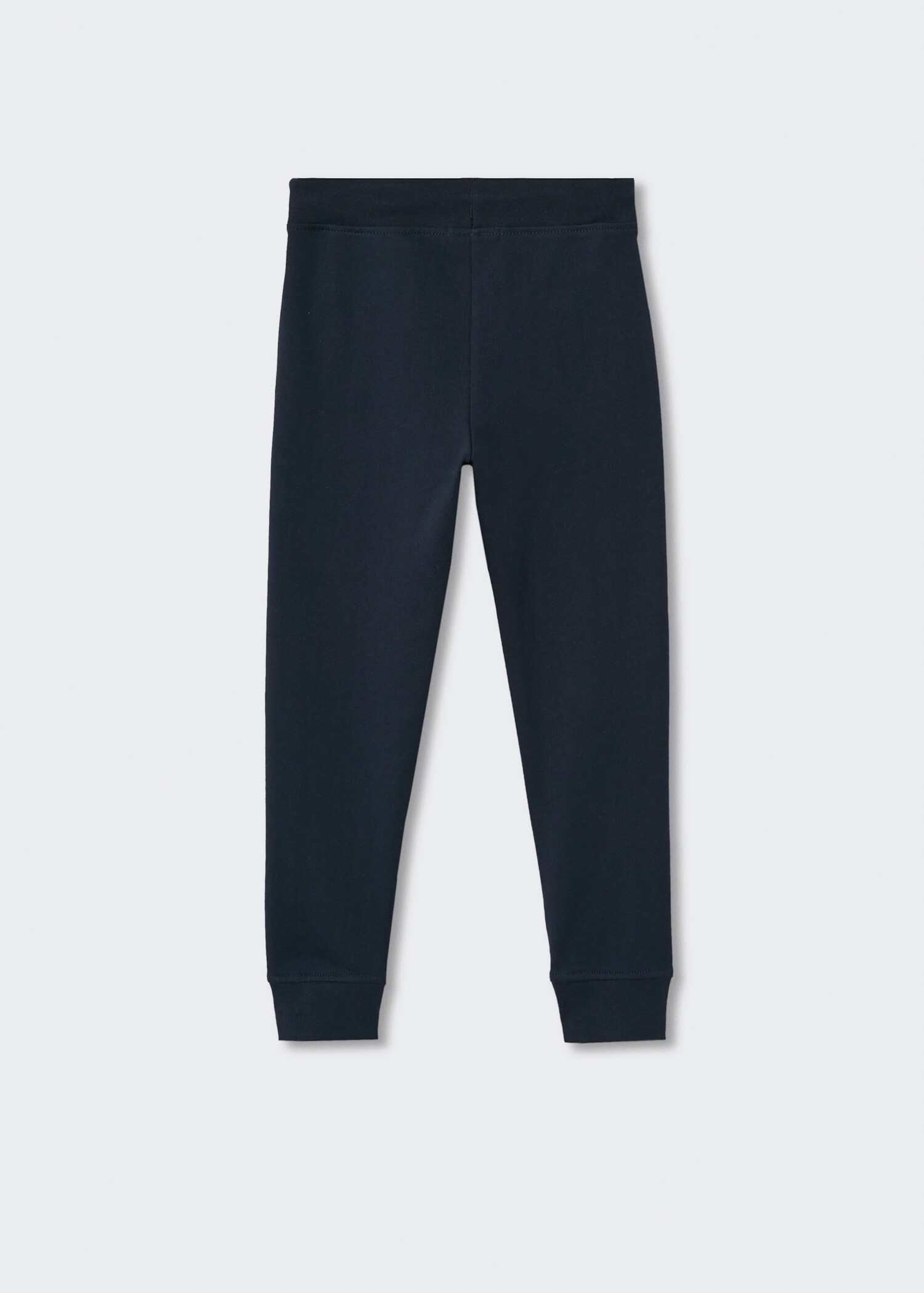 Cotton jogger-style trousers - Reverse of the article