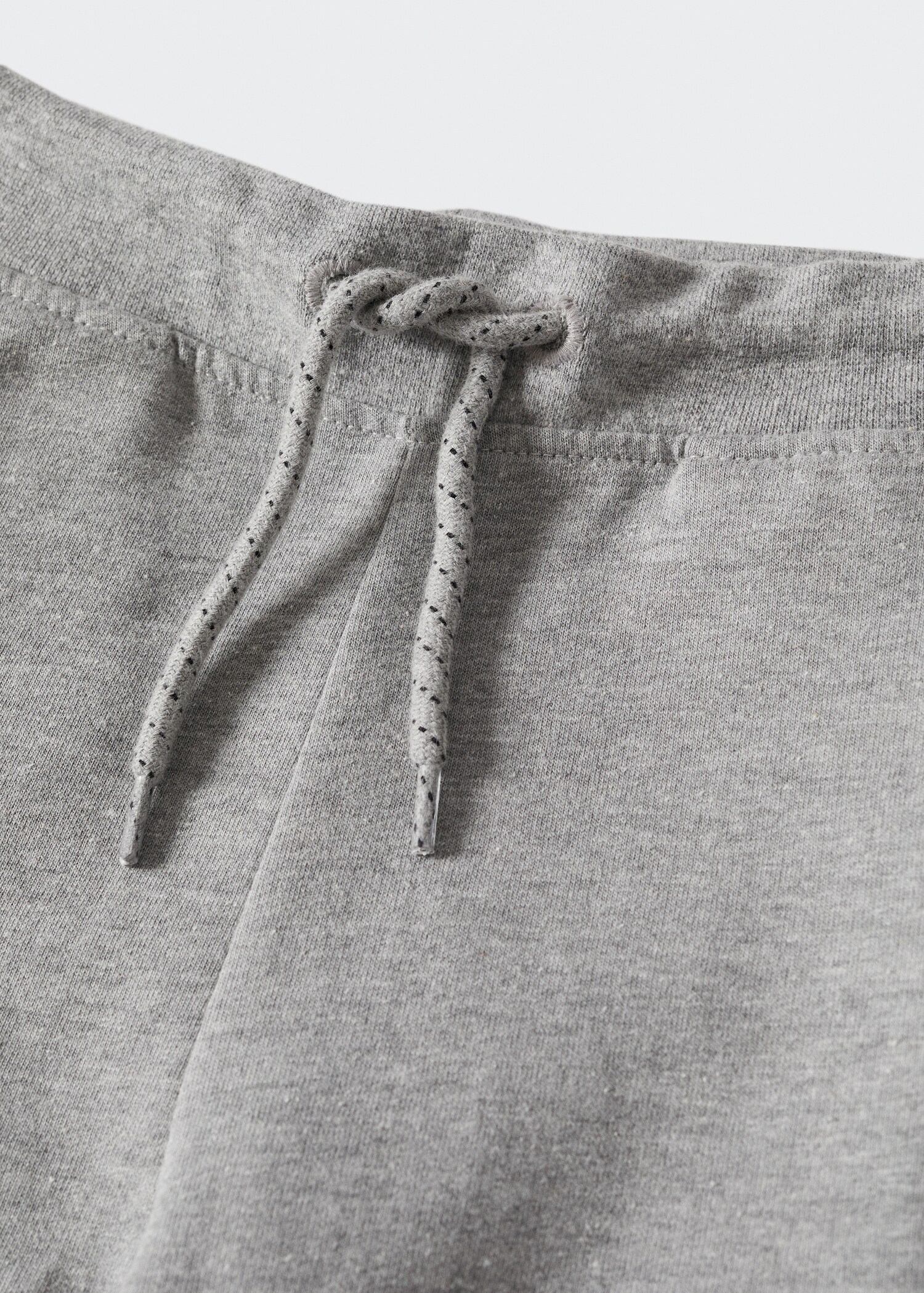 Cotton jogger-style trousers - Details of the article 8