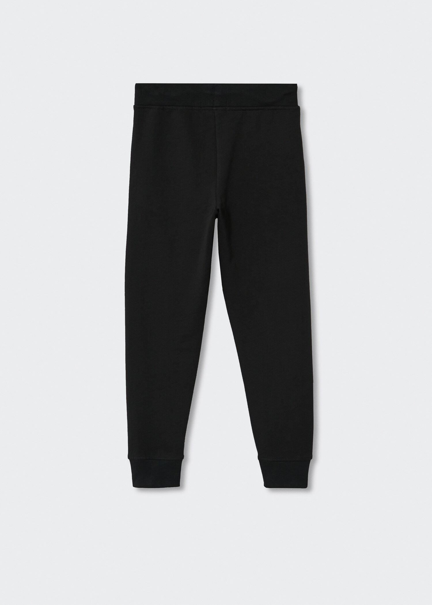 Cotton jogger-style trousers - Reverse of the article