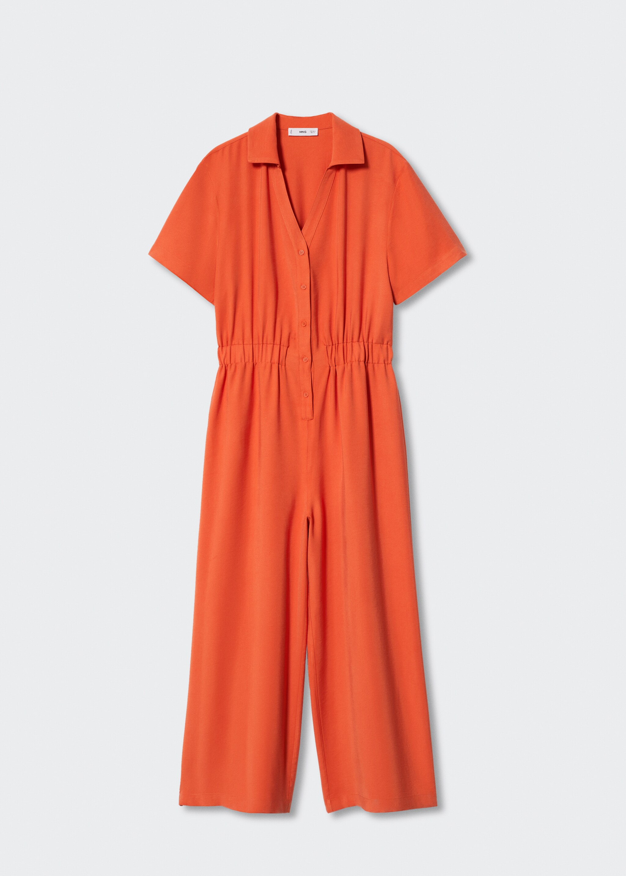 Shirt collar jumpsuit - Article without model