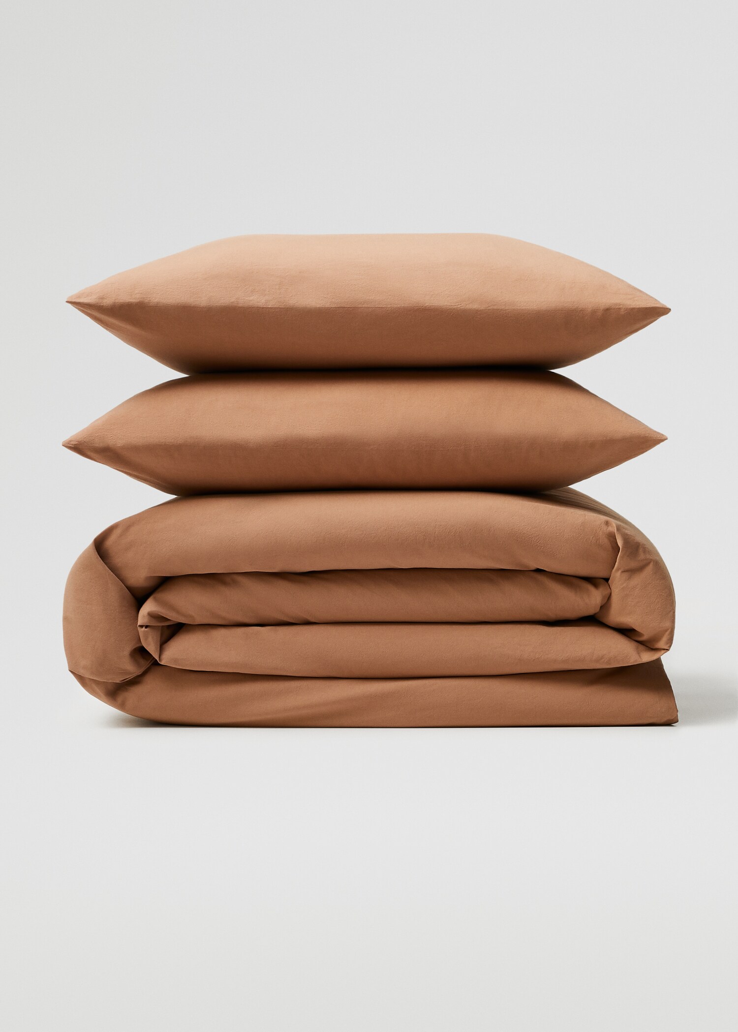 Washed cotton duvet cover Queen bed - Article without model