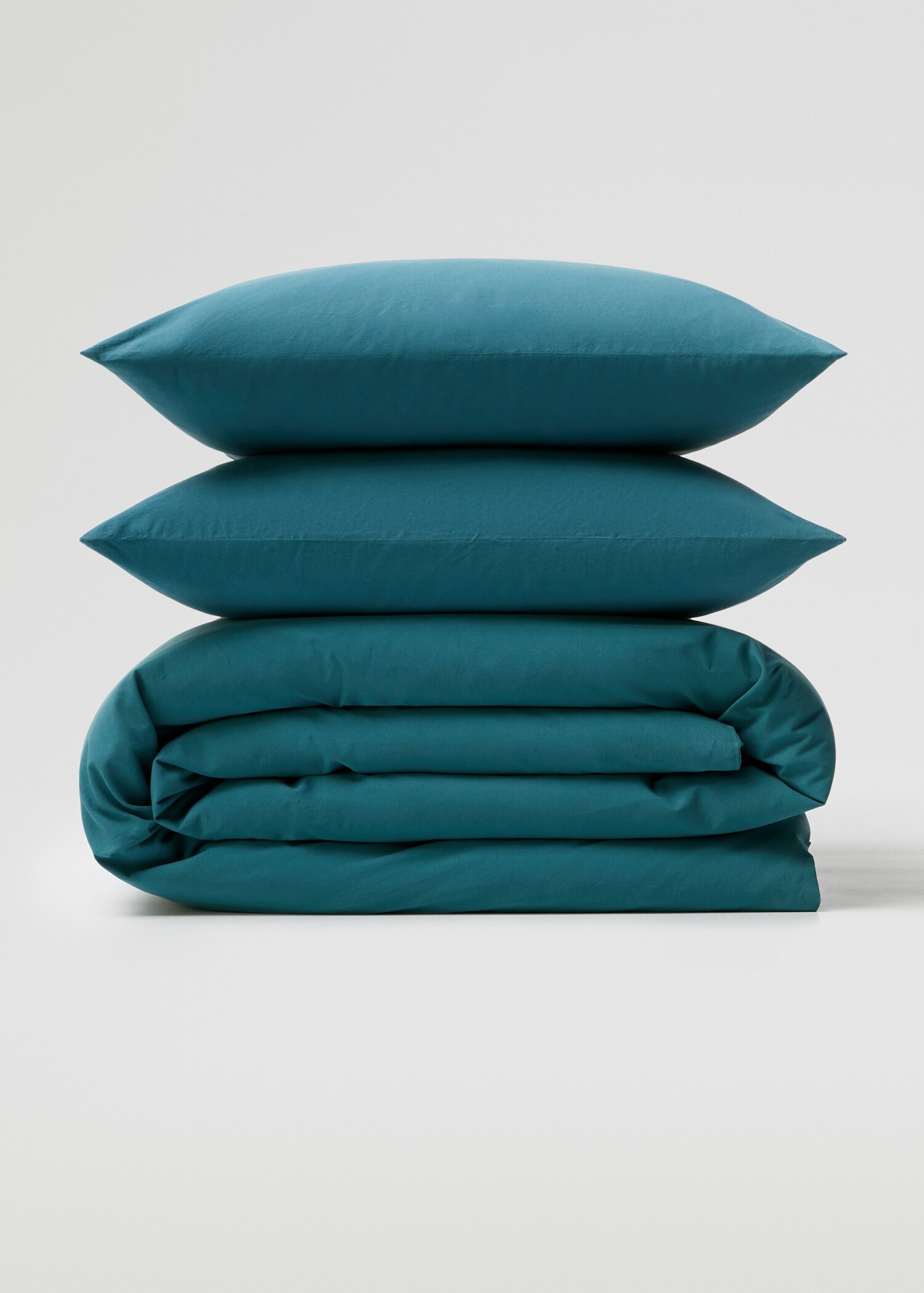Washed cotton duvet cover Queen bed - Article without model