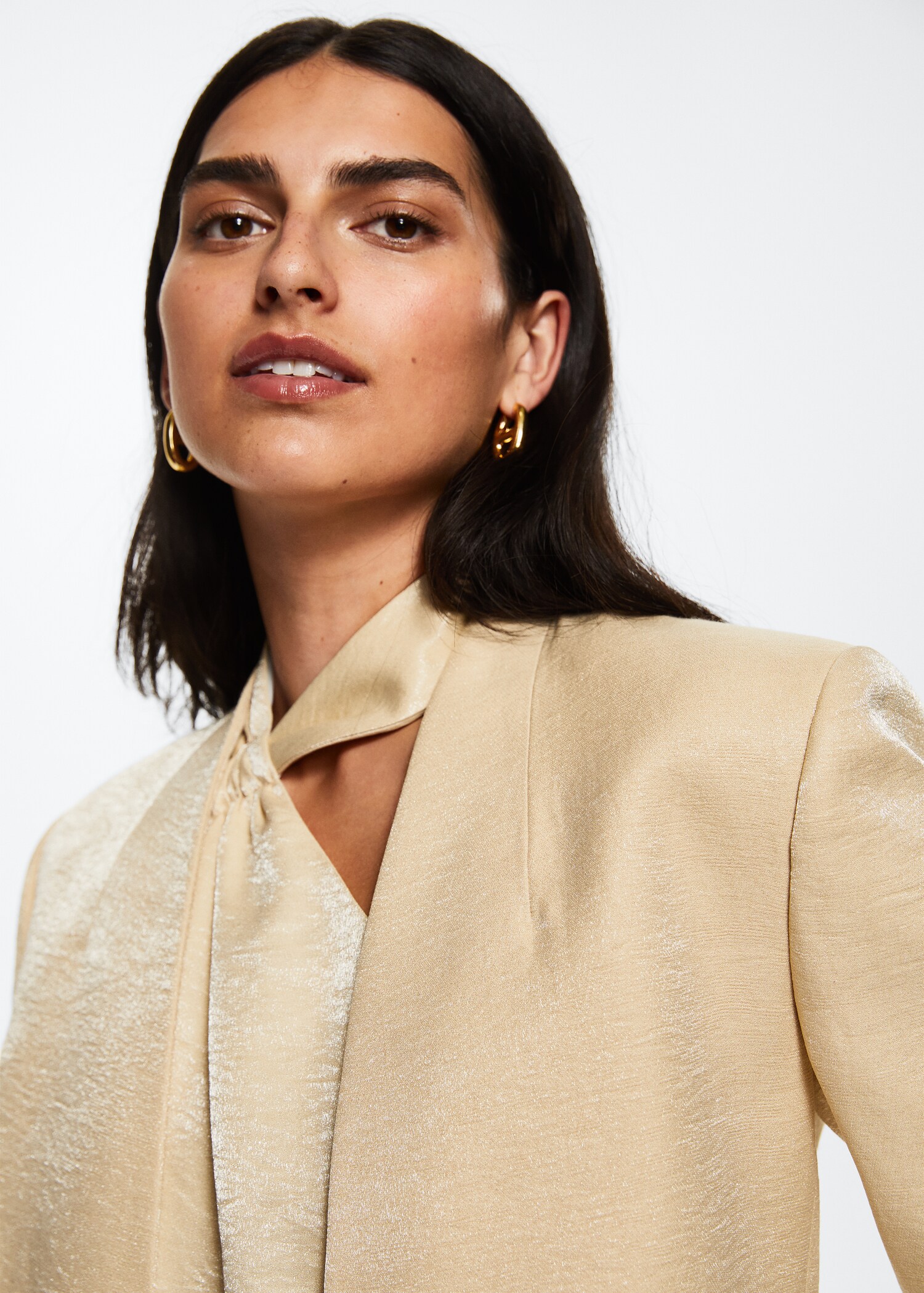 Slim-fit suit jacket - Details of the article 1