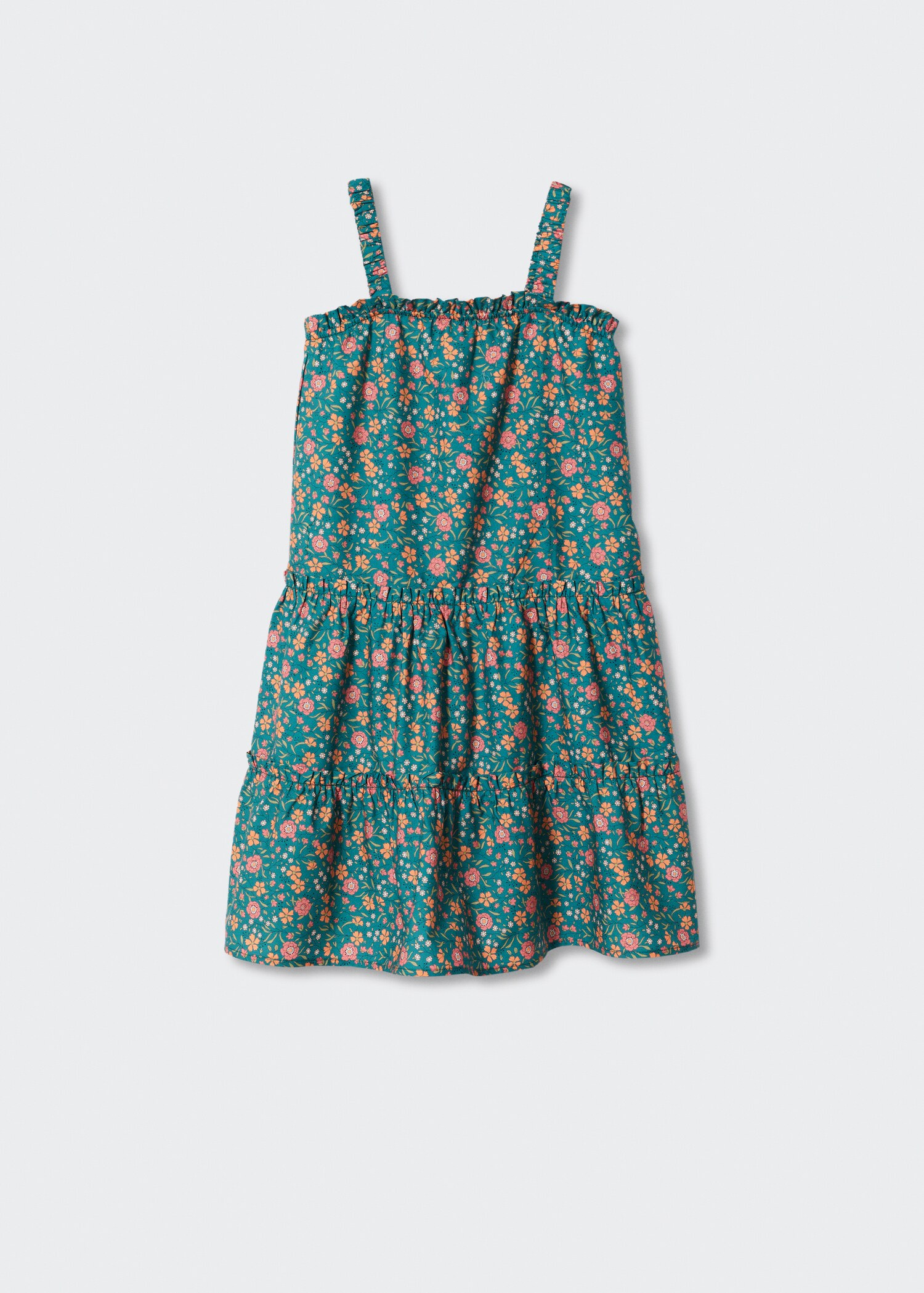 Kjole med blomstertrykk - Artikkel uten modell