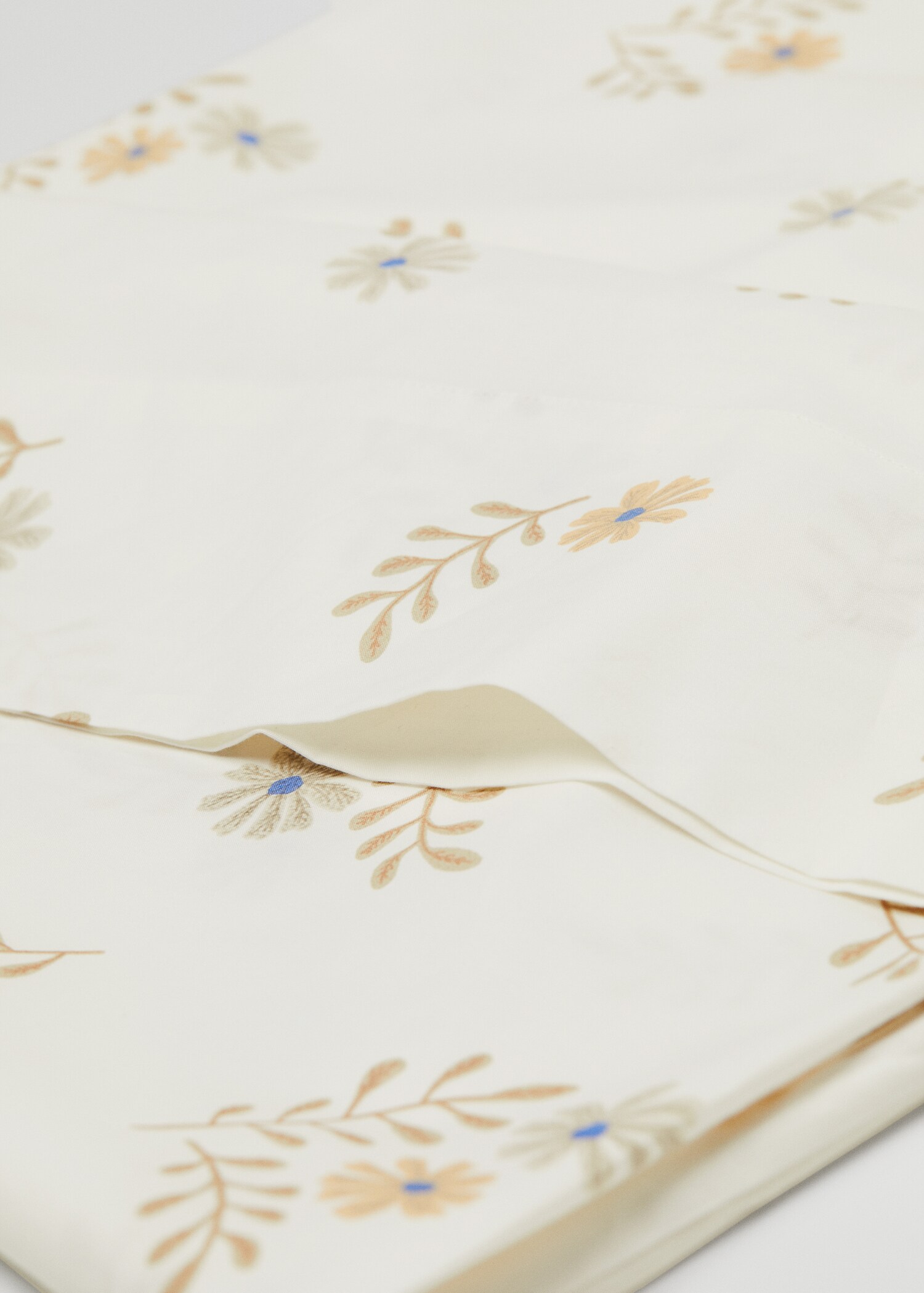 Kopfkissenbezug mit Blumenmuster 45 x 110 cm - Detail des Artikels 2