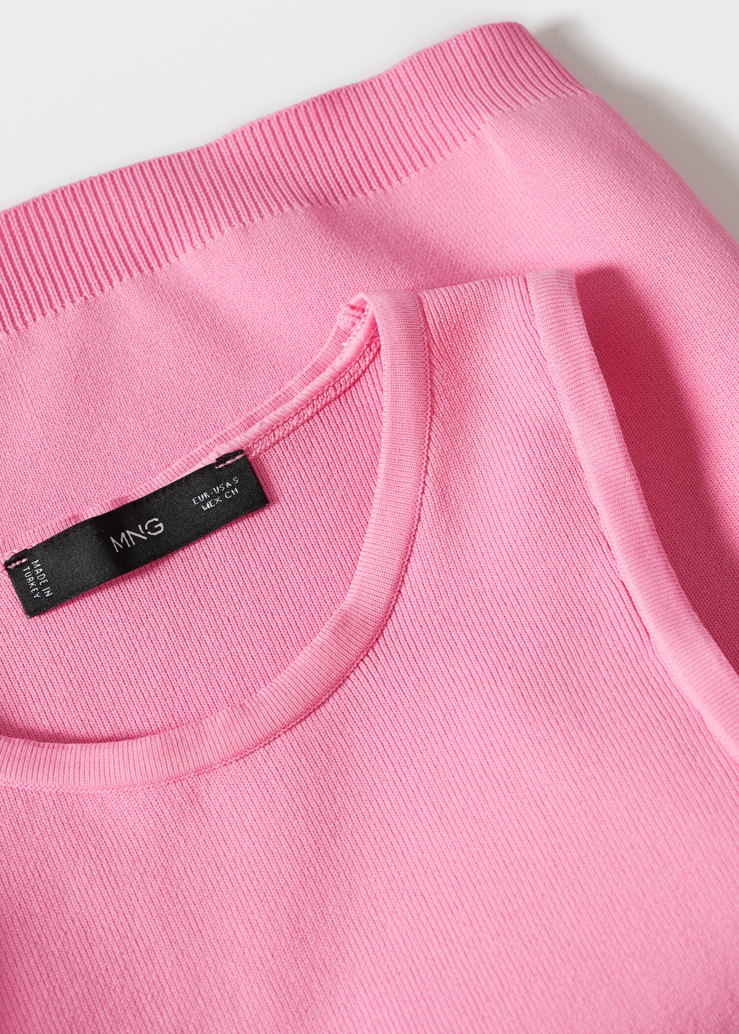 Knitted cropped top - Details of the article 8