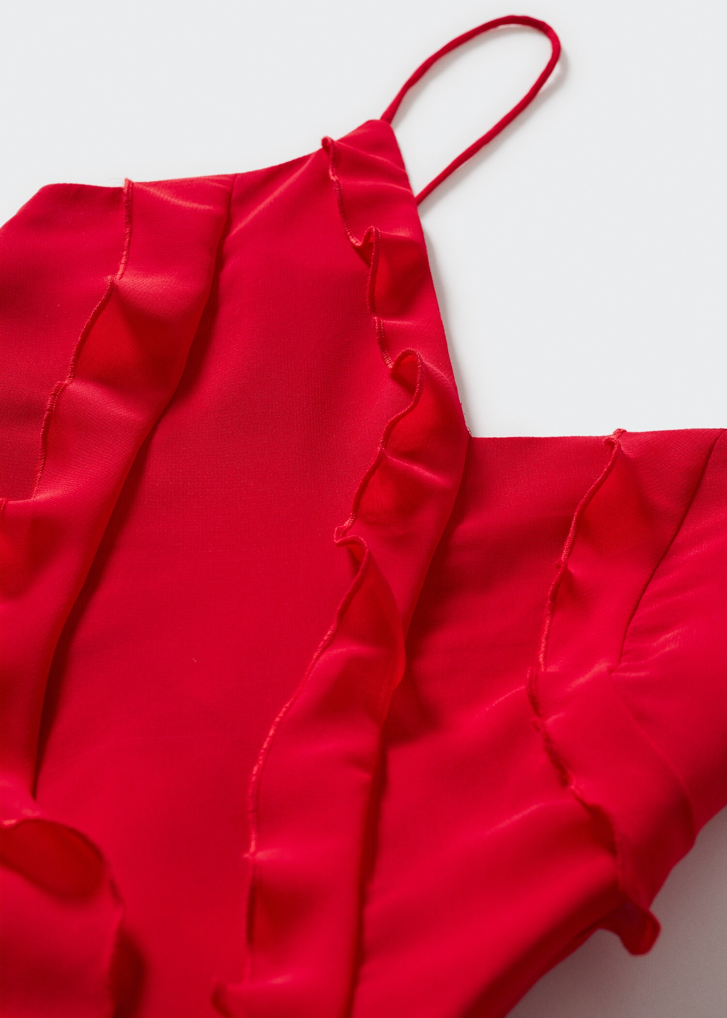 Chiffon ruffle dress - Details of the article 8