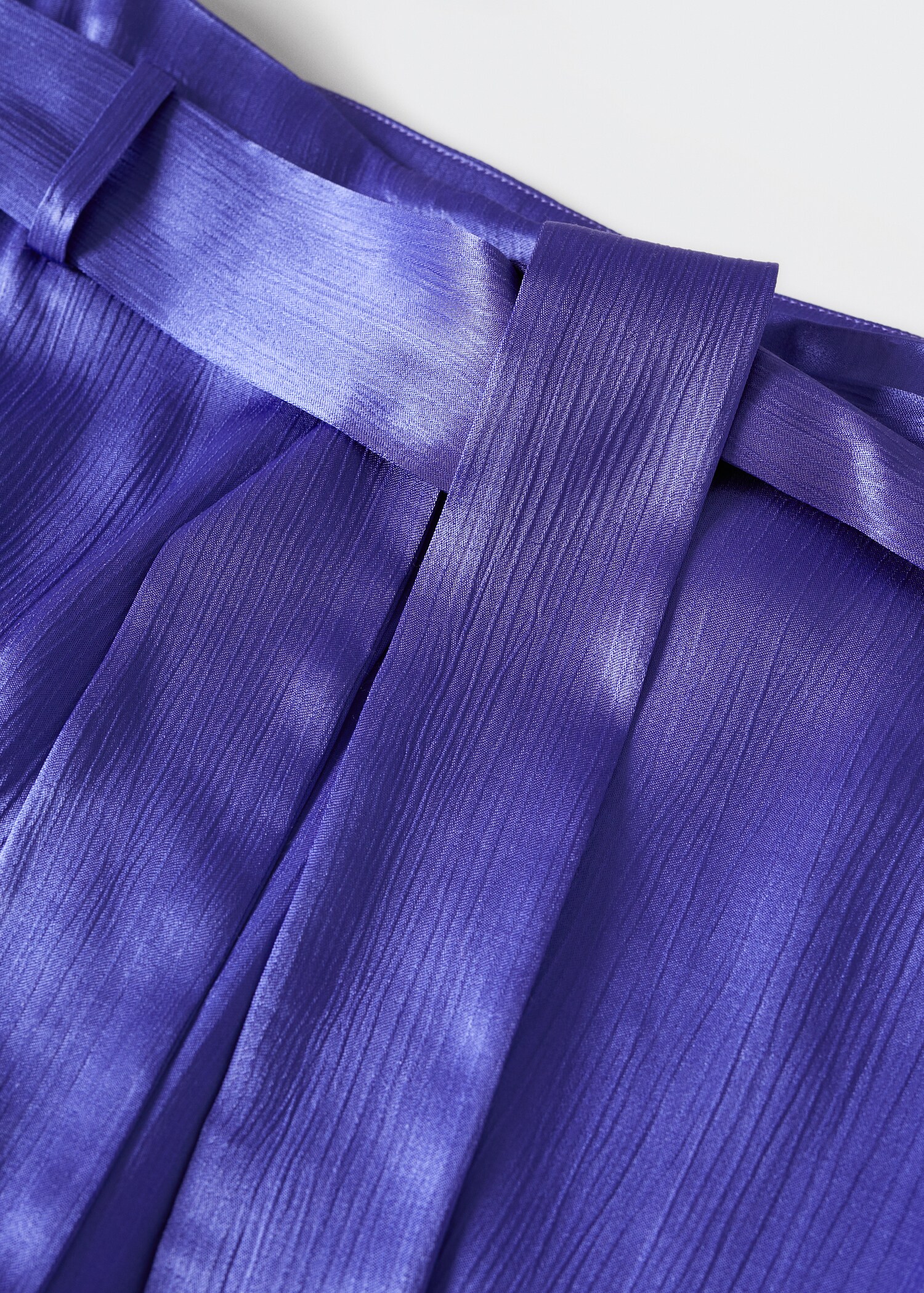 Bow satin trousers - Details of the article 8