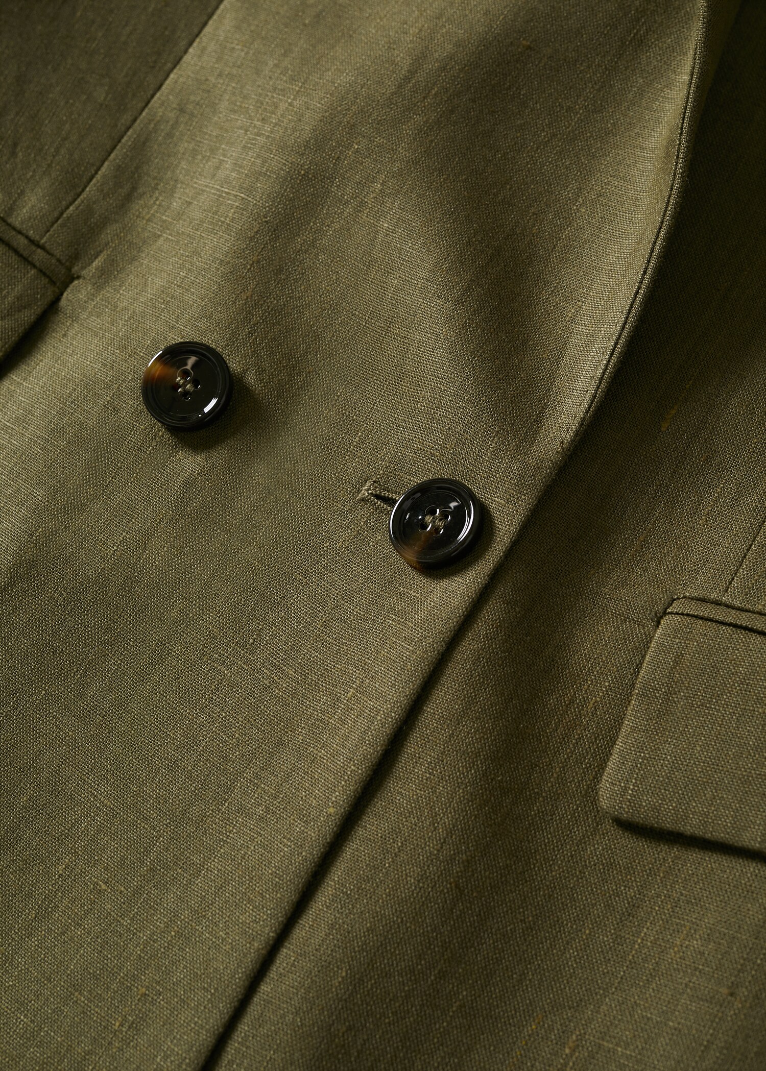 100% linen suit blazer - Details of the article 8