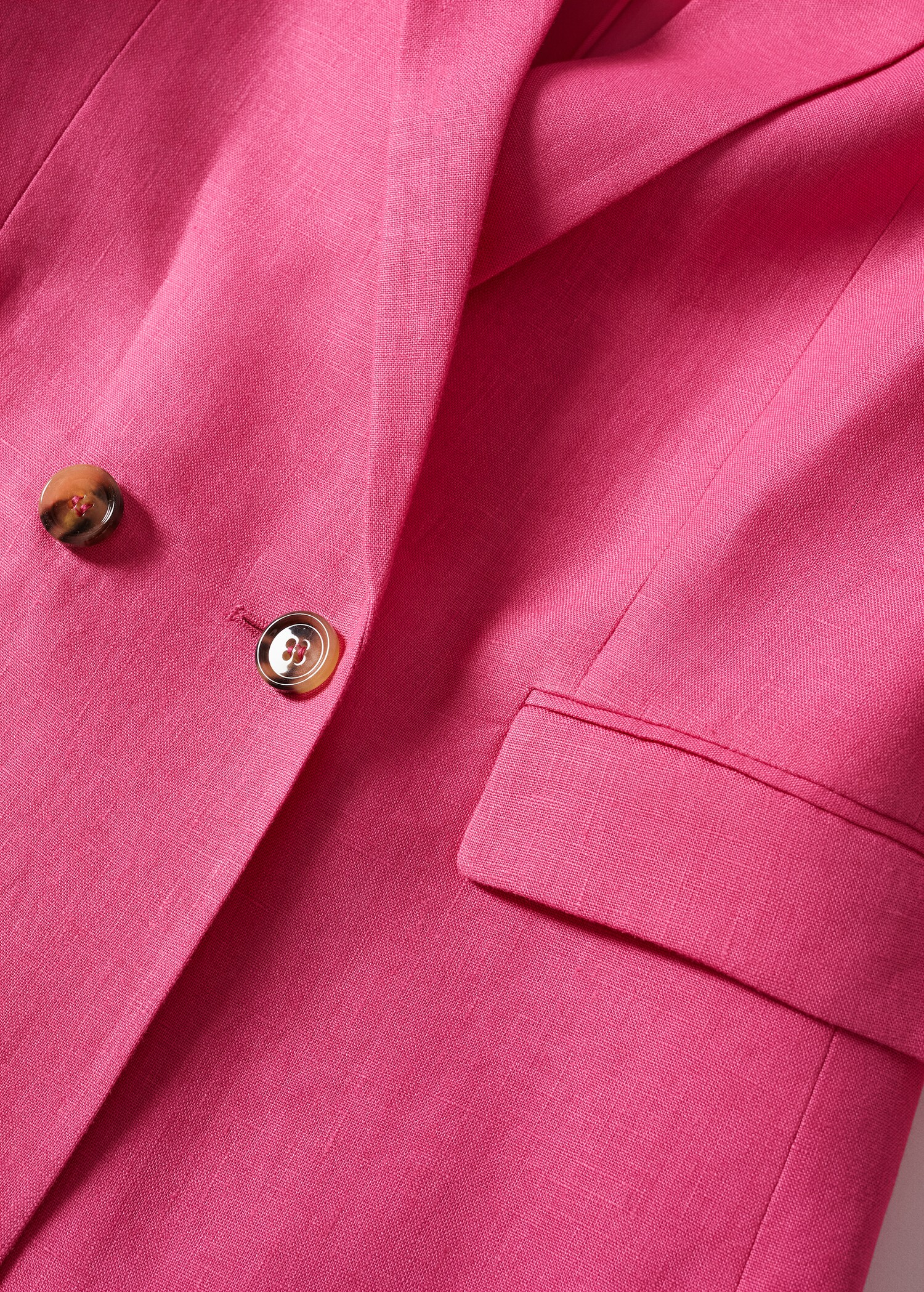 100% linen suit blazer - Details of the article 8