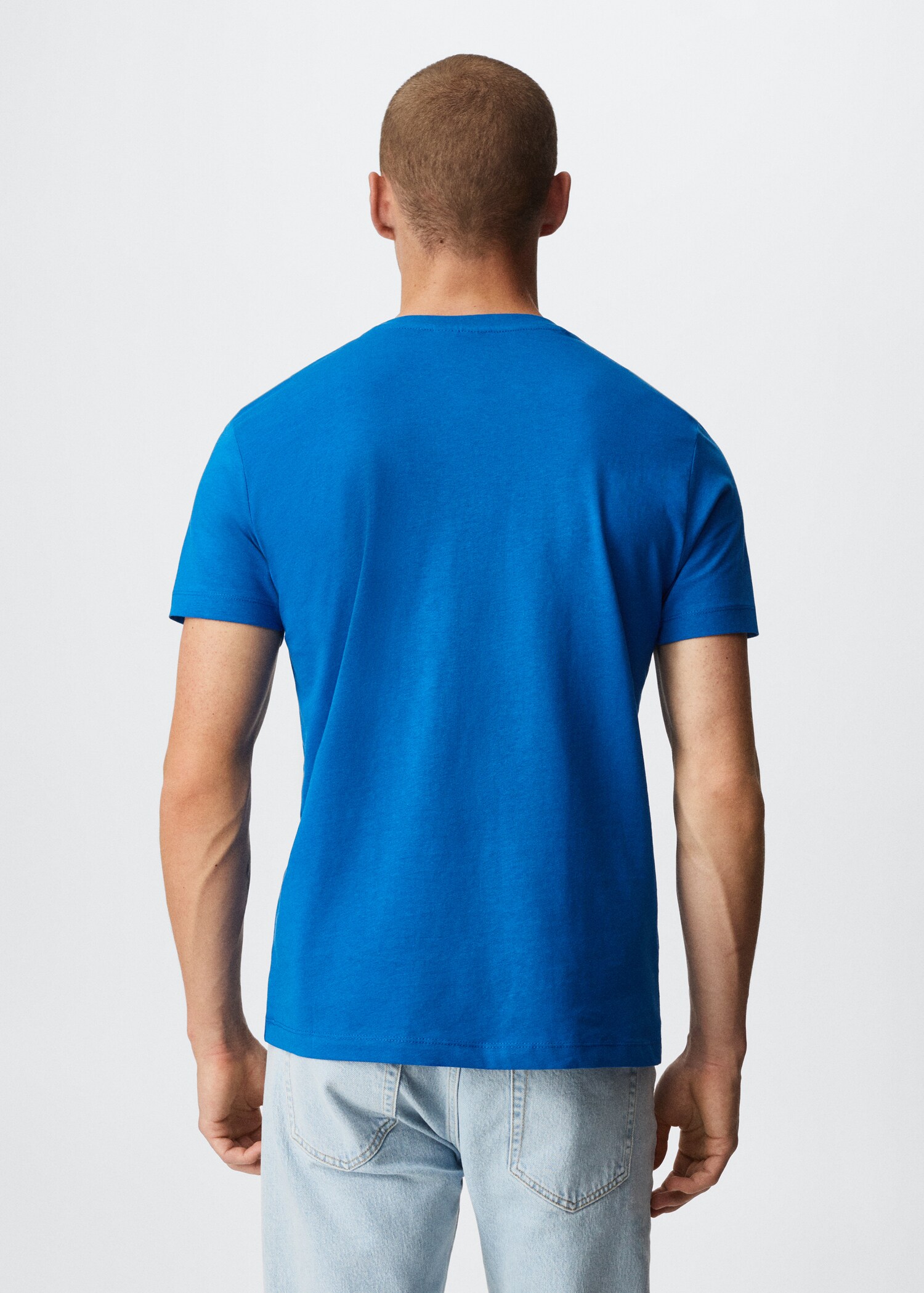 T-shirt basique coton durable - Verso de l’article
