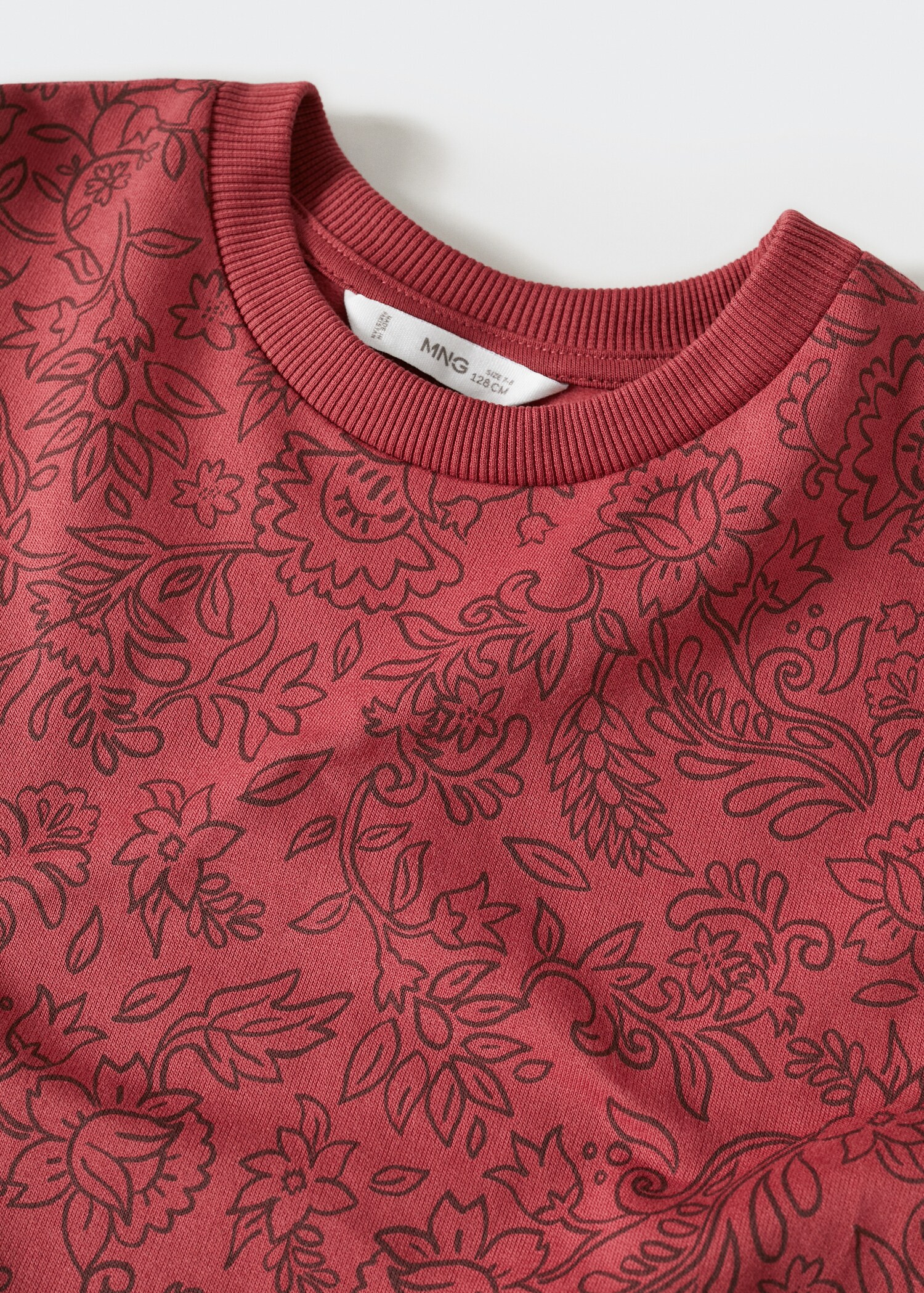 Printed cotton sweatshirt - Details of the article 8