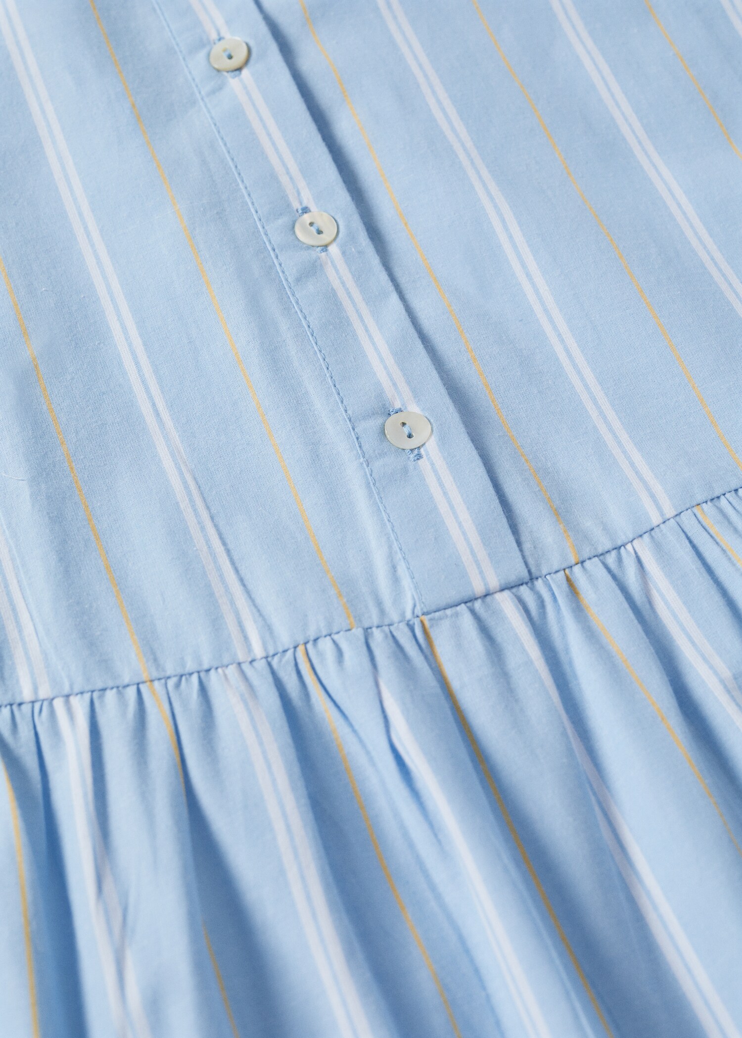 Gestreiftes Baumwollkleid - Detail des Artikels 8