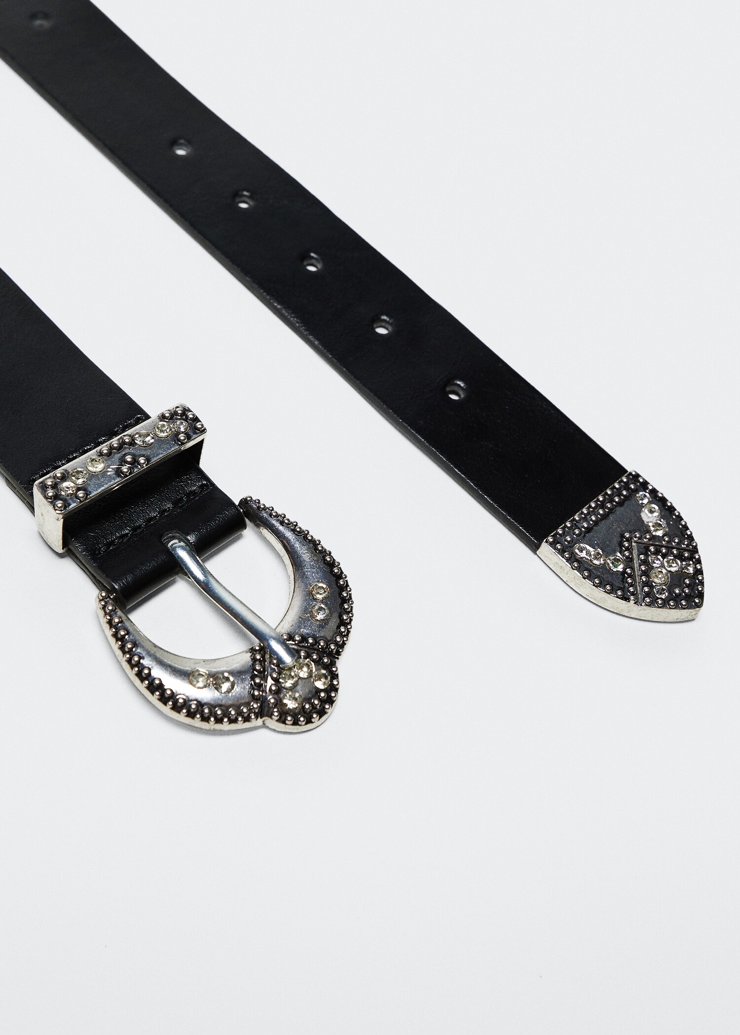 Double buckle belt - Medium plane