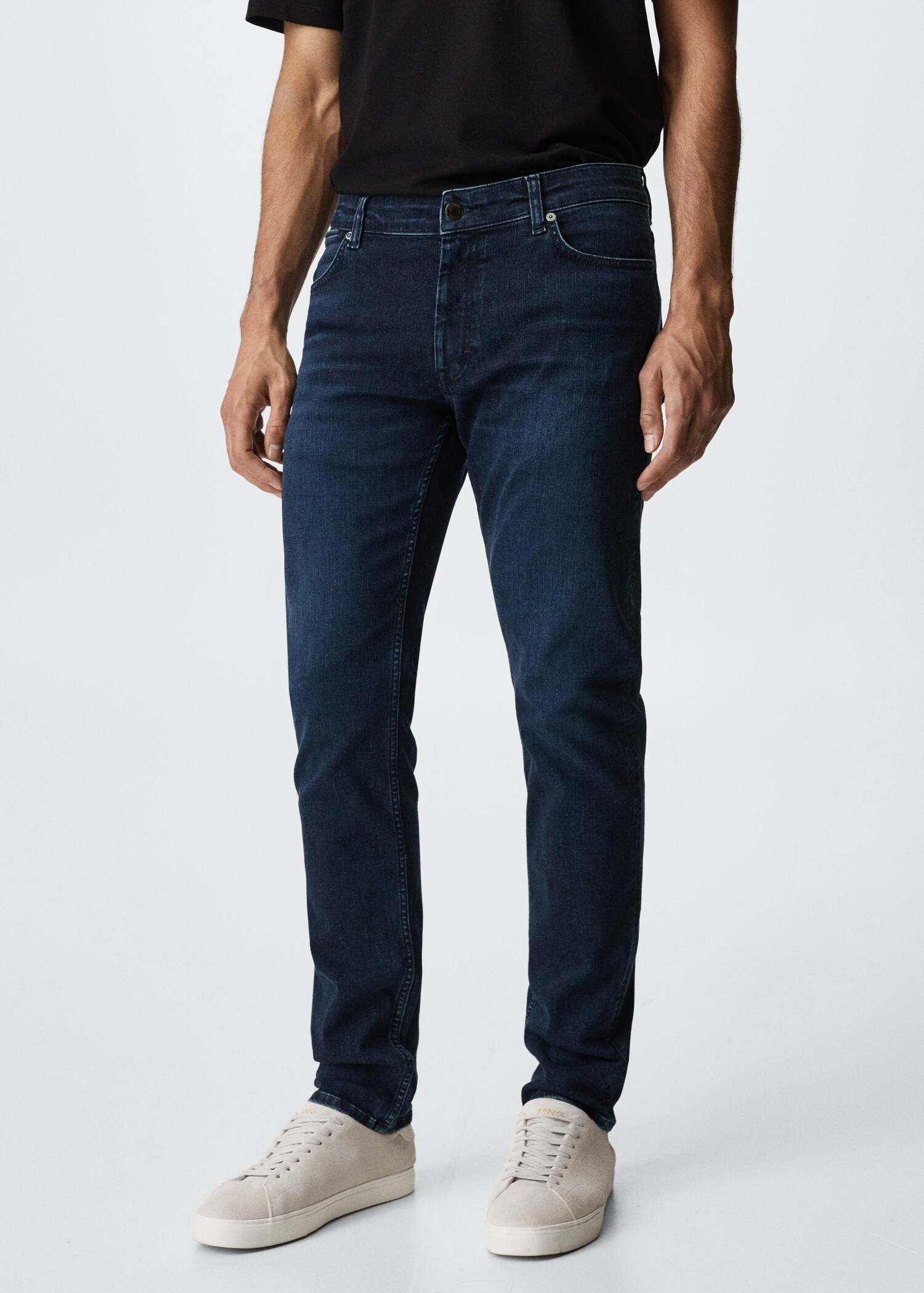 Slim fit Ultra Soft Touch Patrick jeans - Medium plane