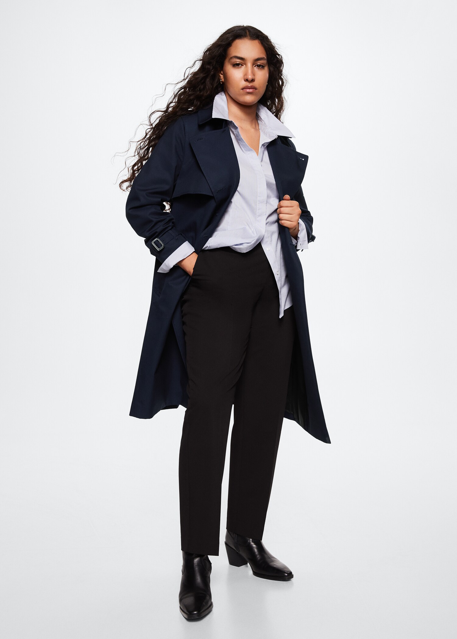Gabardina clássica de algodão - Pormenor do artigo 4