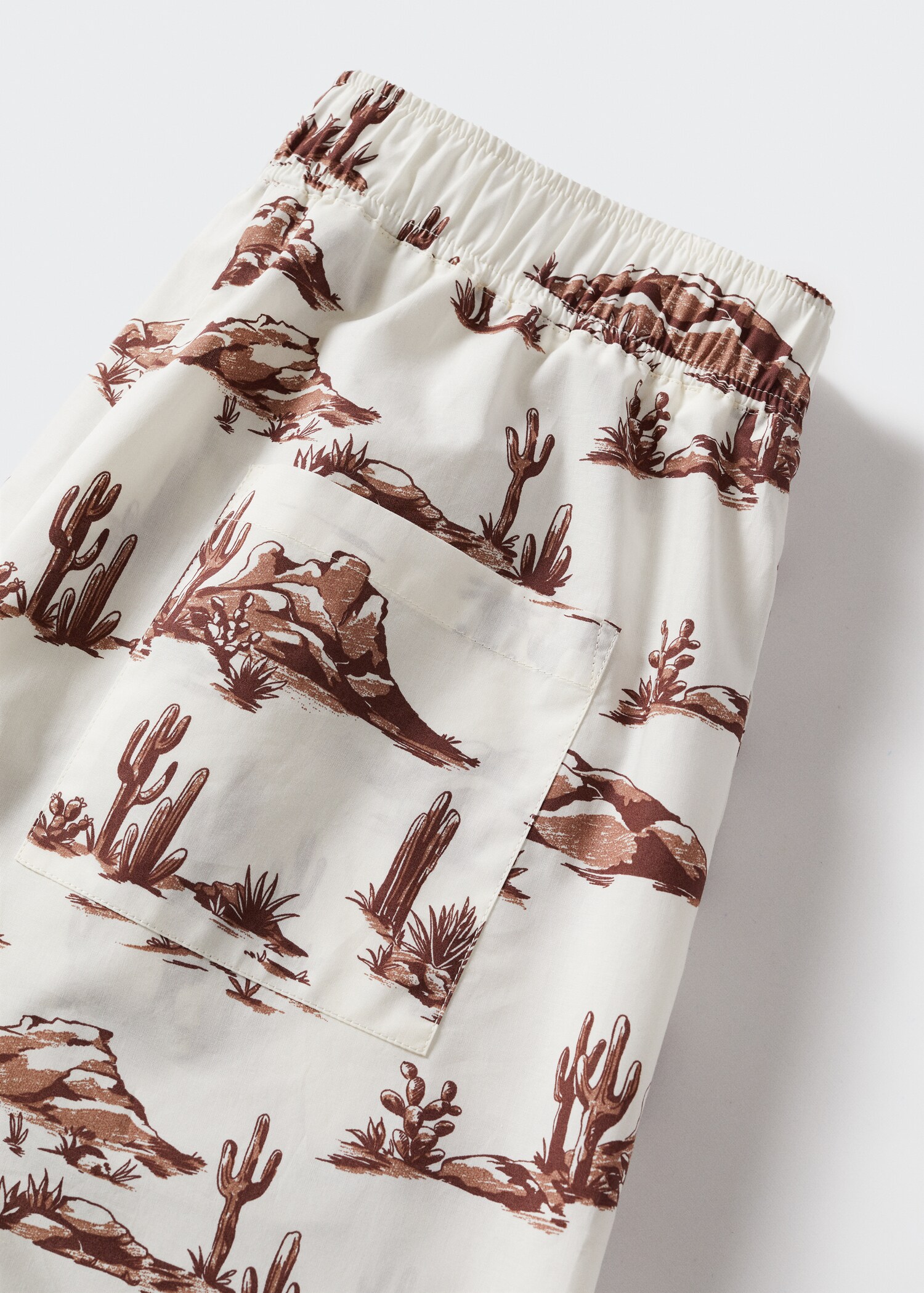 Shorts algodão estampados - Pormenor do artigo 8