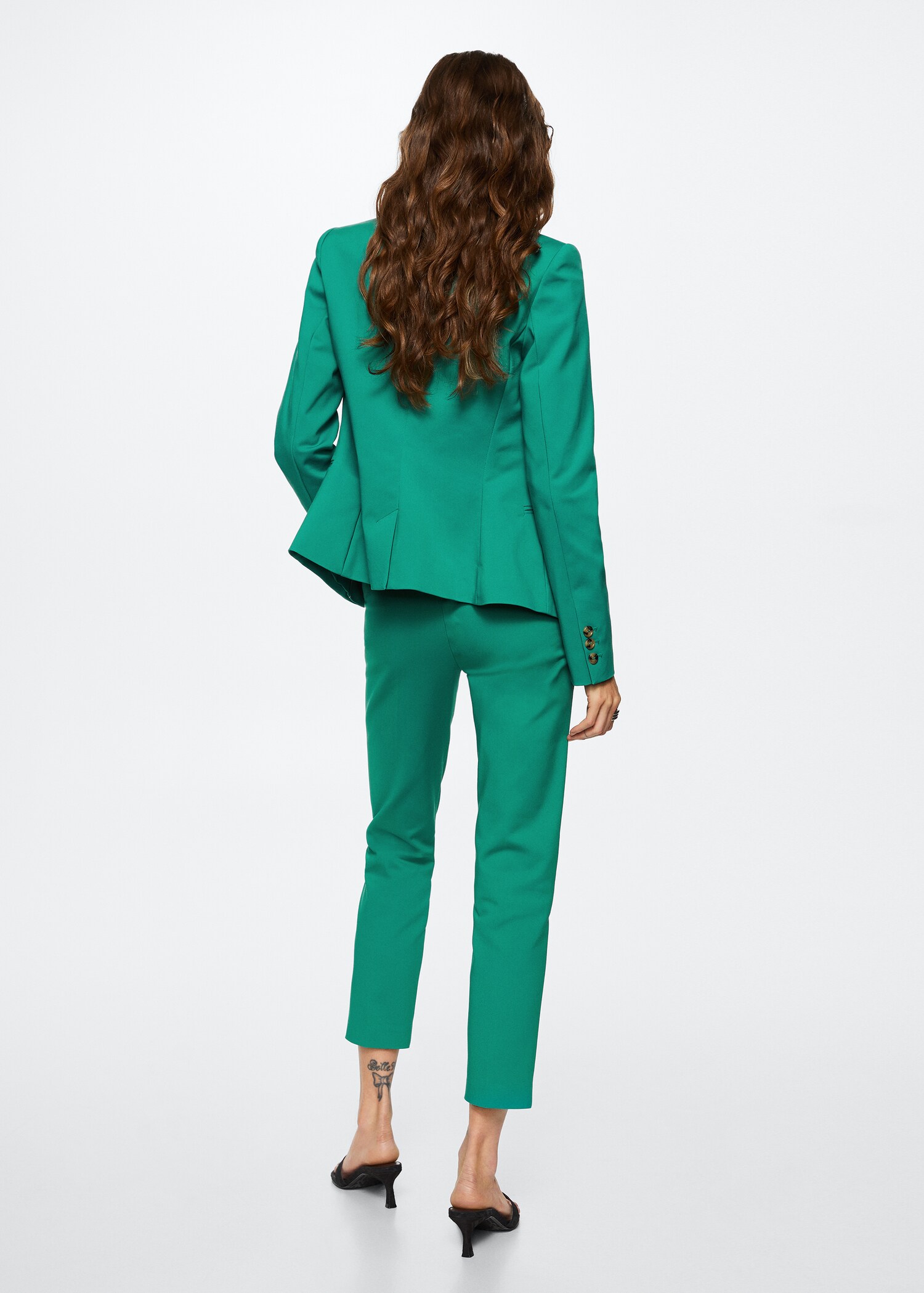Structured suit blazer - Reverse of the article