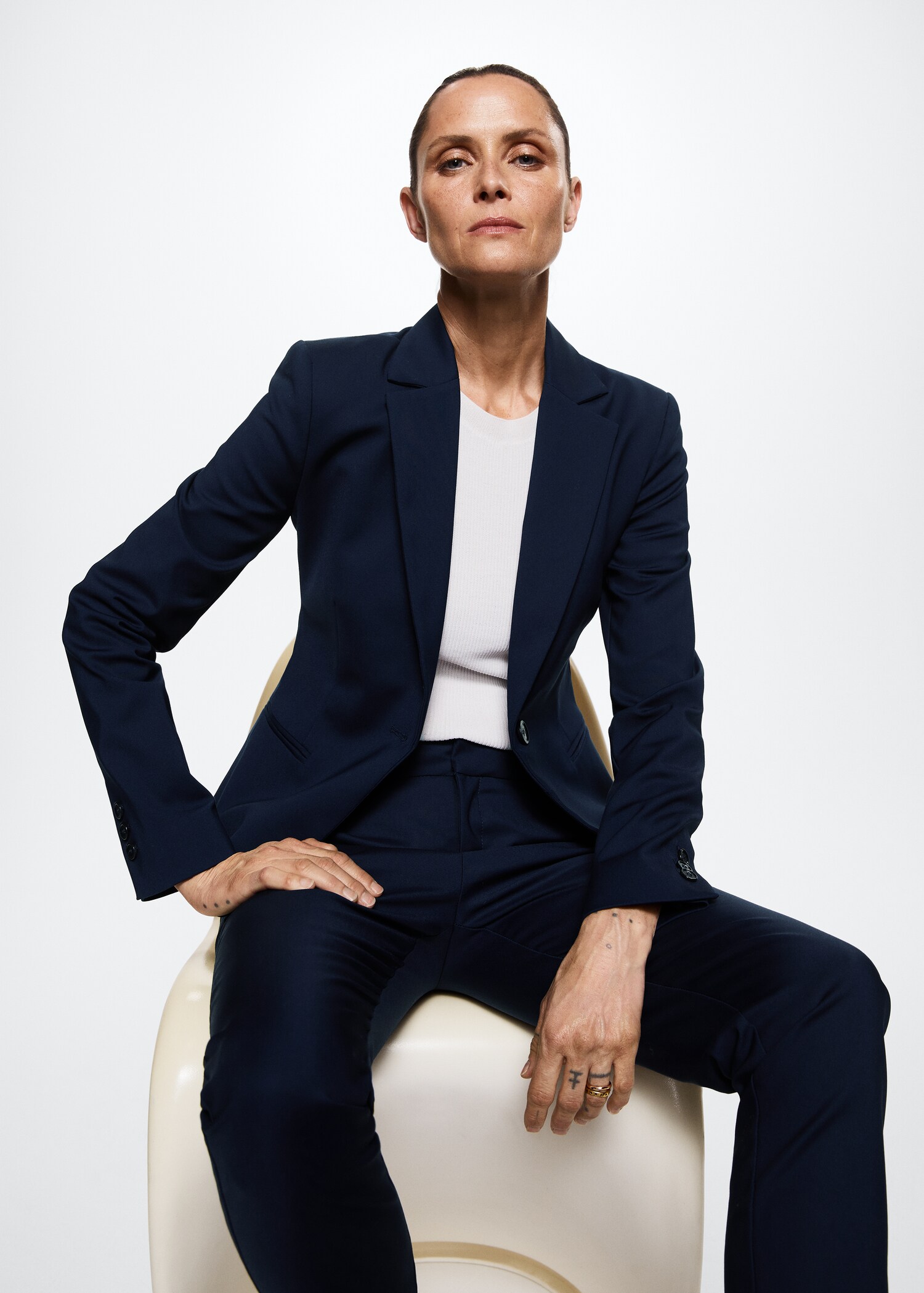 Structured suit blazer - Details of the article 2