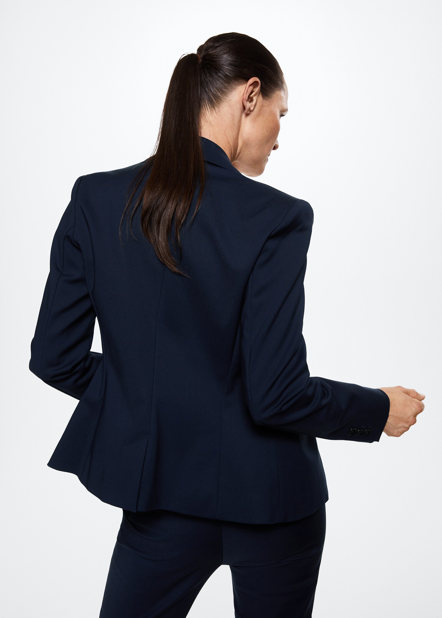 Structured suit blazer - Reverse of the article