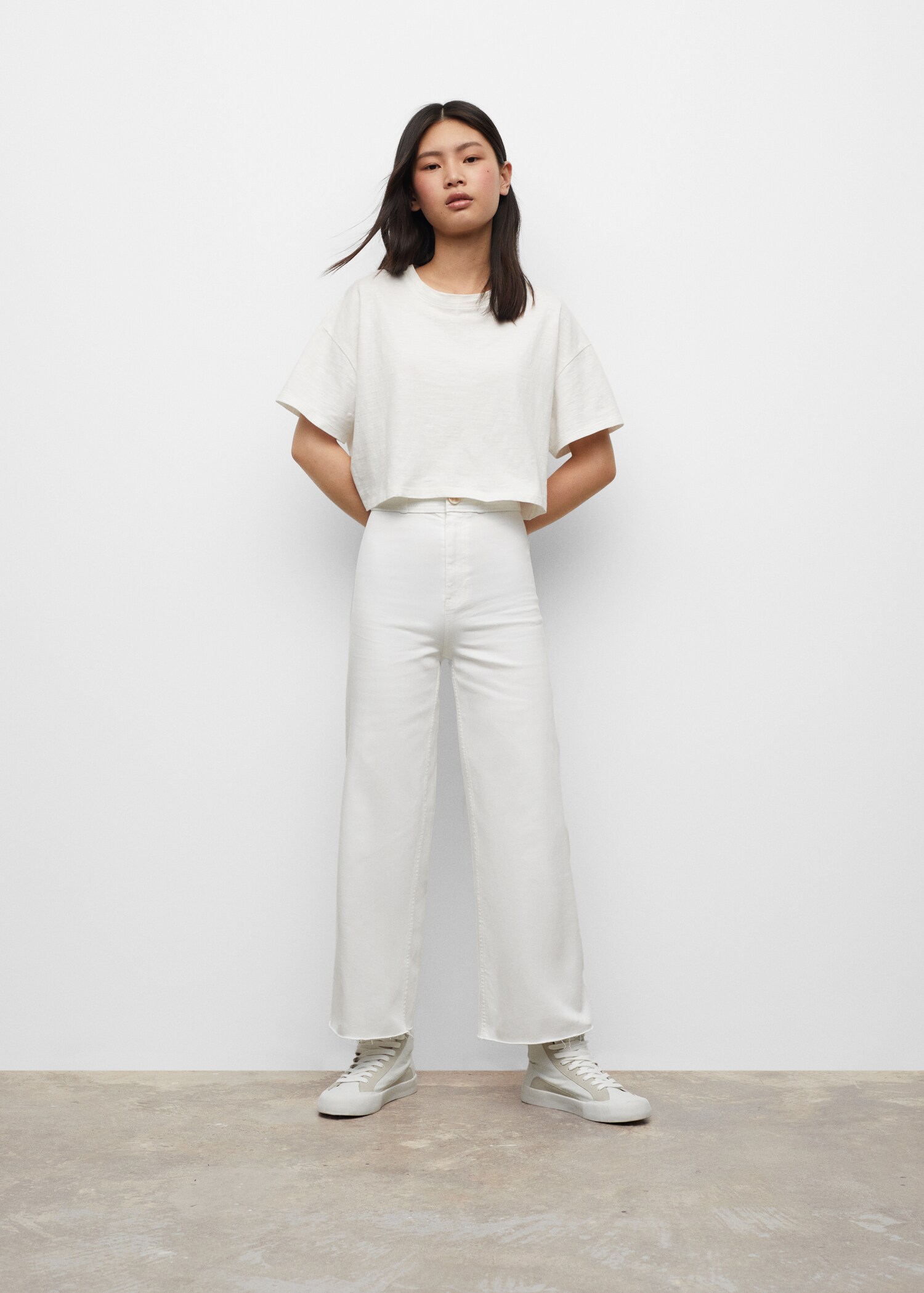 Jeans culotte high waist - Details of the article 4