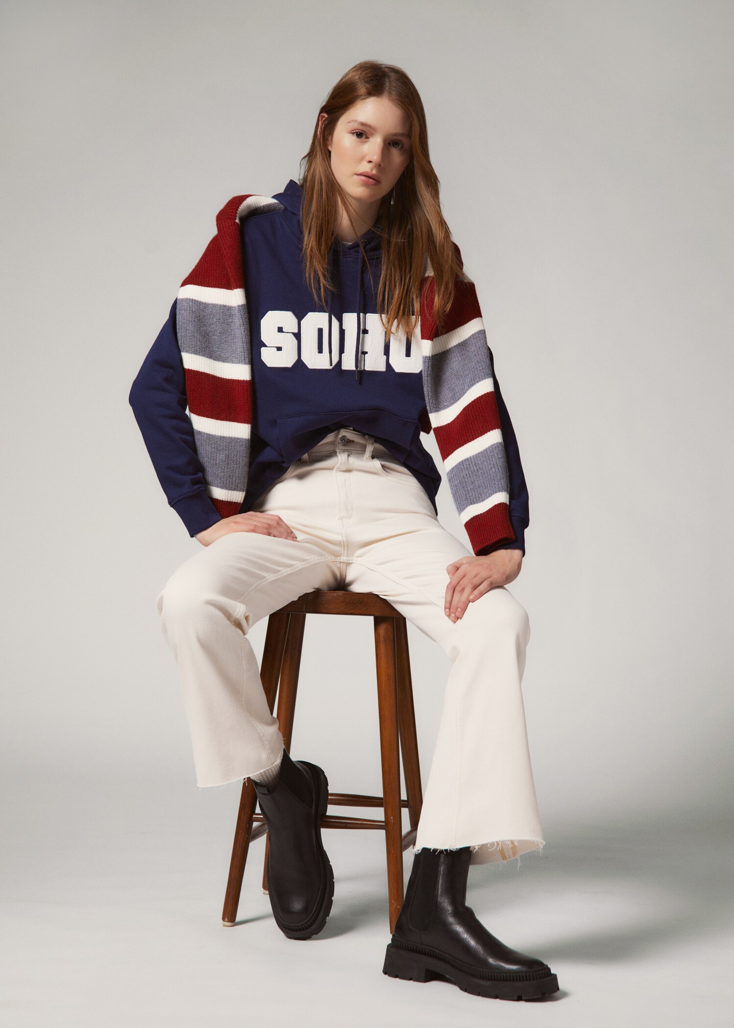 Jeans culotte high waist - Details of the article 5