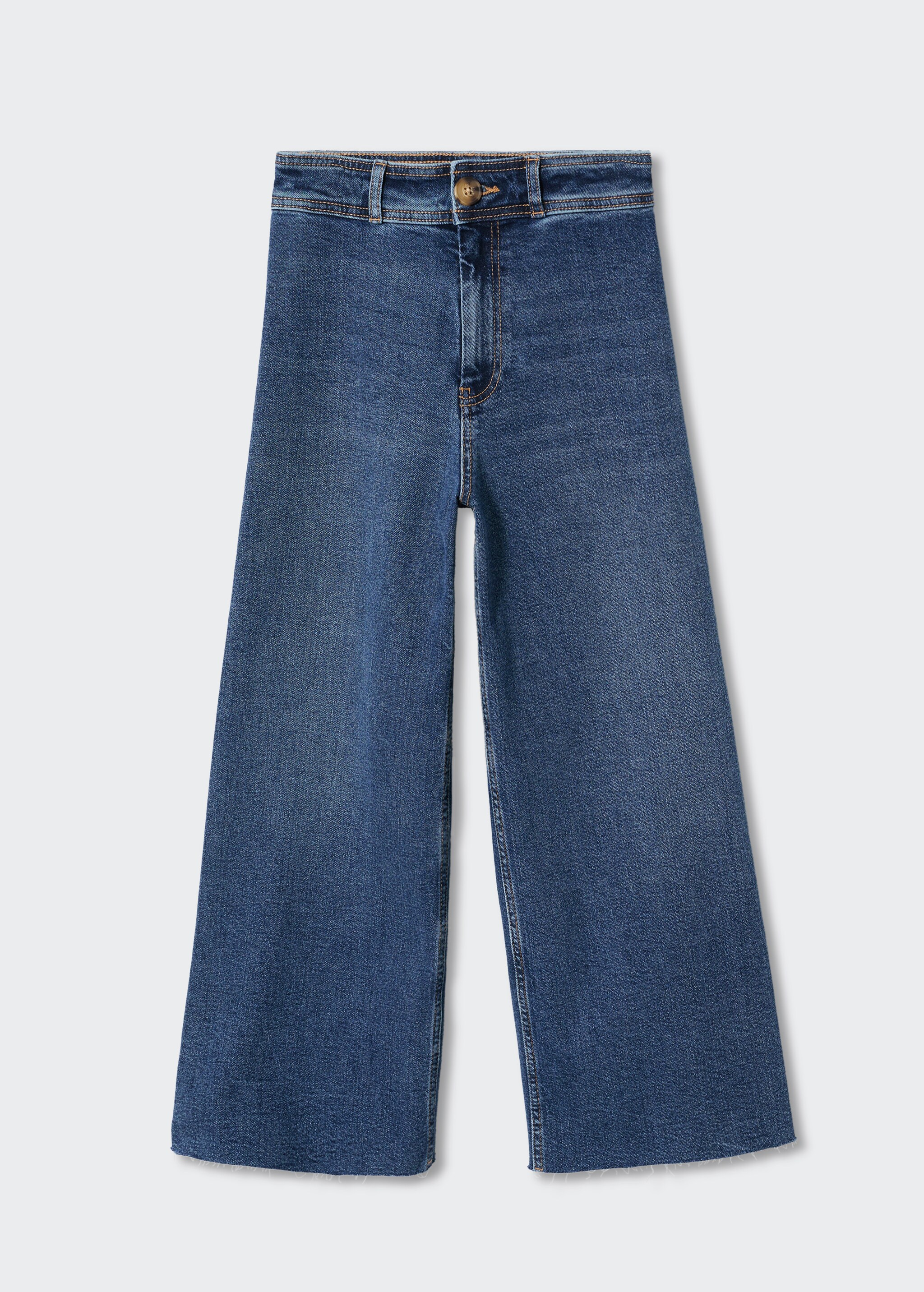 Jupe-culotte jean taille haute - Article sans modèle