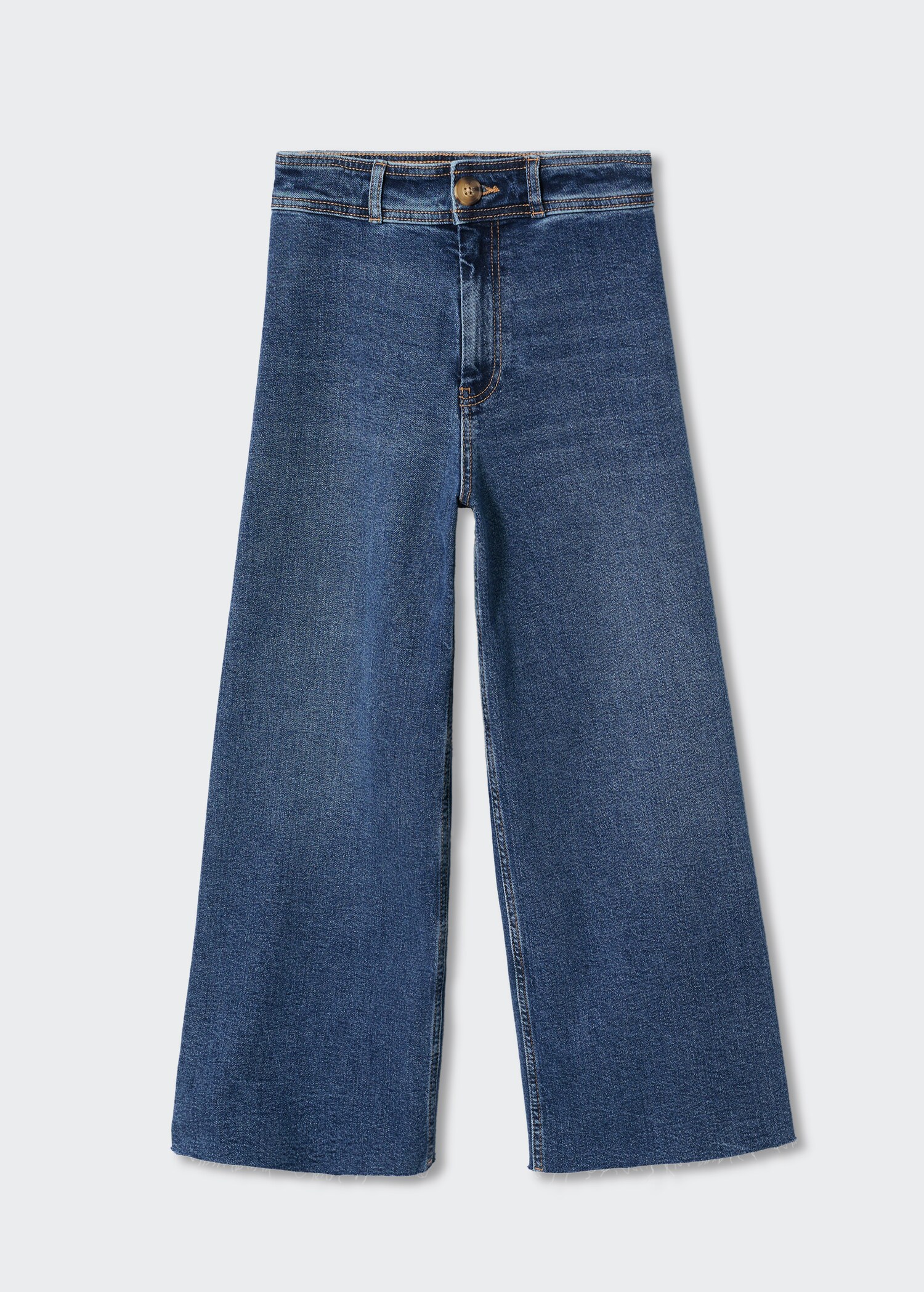 Jeans culotte high waist - Article without model