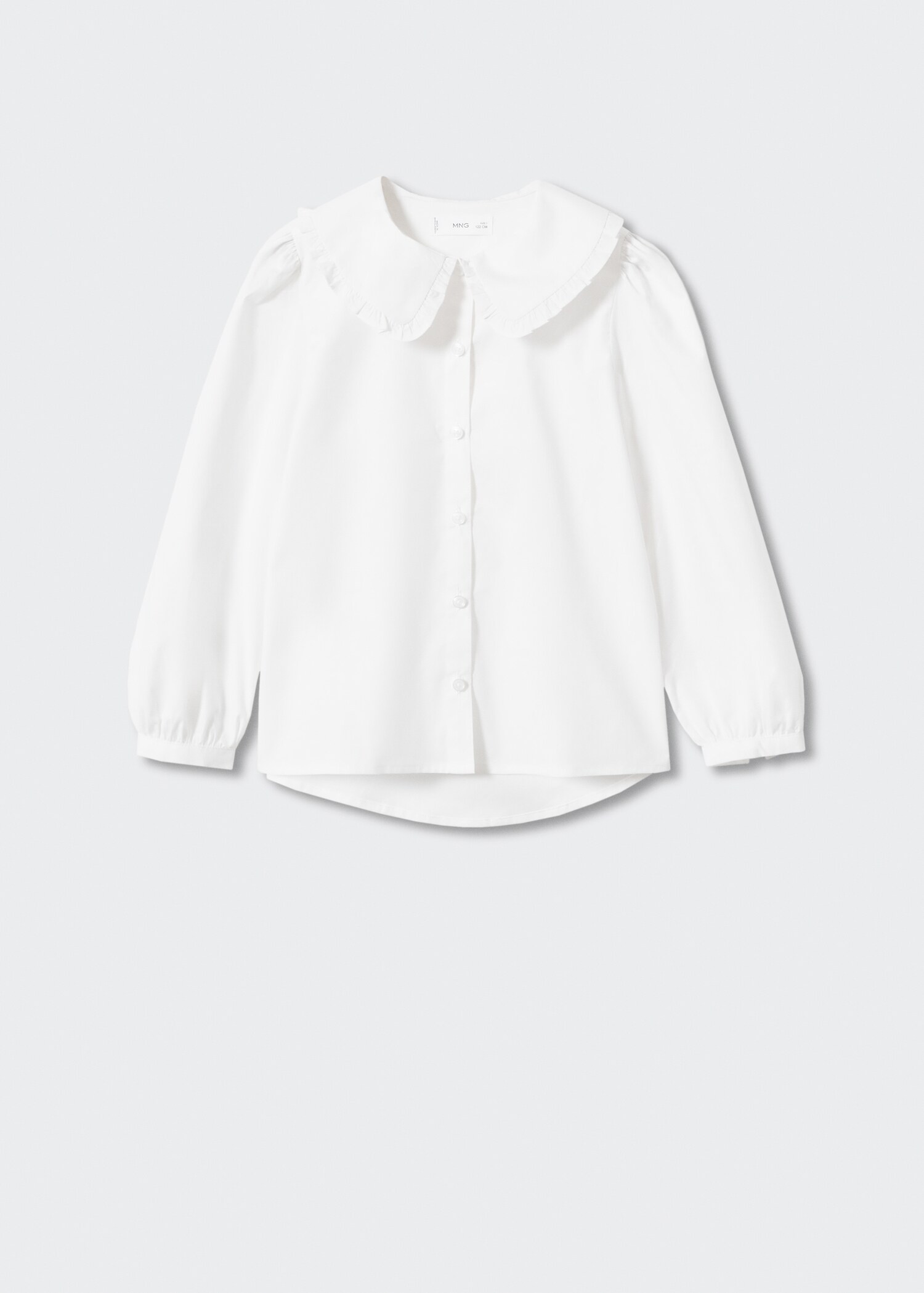 Double baby-collar shirt - Article without model