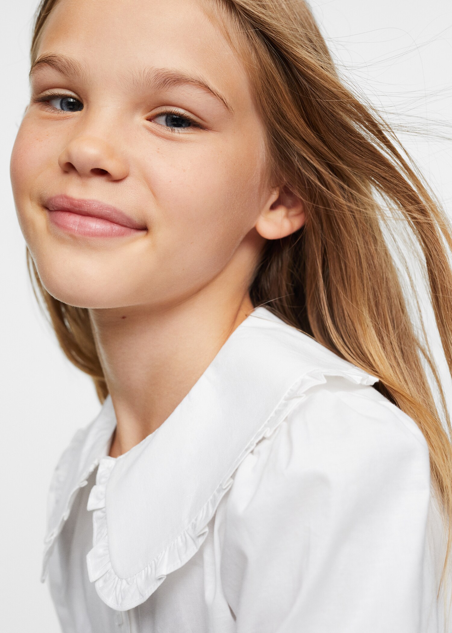 Double baby-collar shirt - Details of the article 4