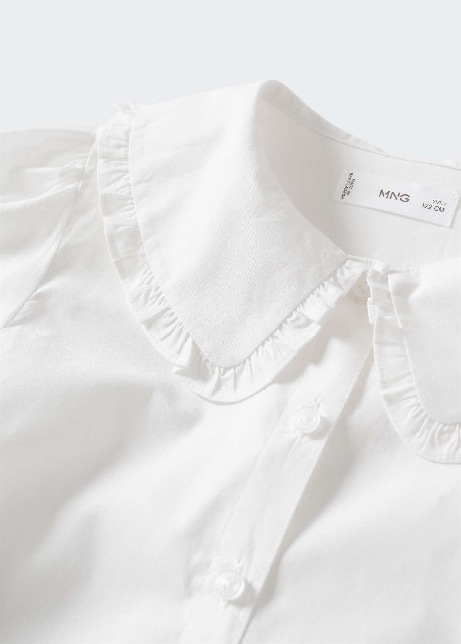 Double baby-collar shirt - Details of the article 8